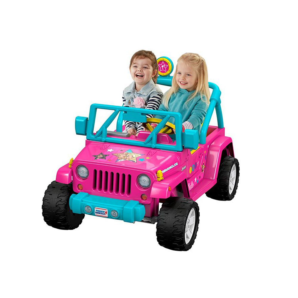 fisher price barbie jeep power wheels