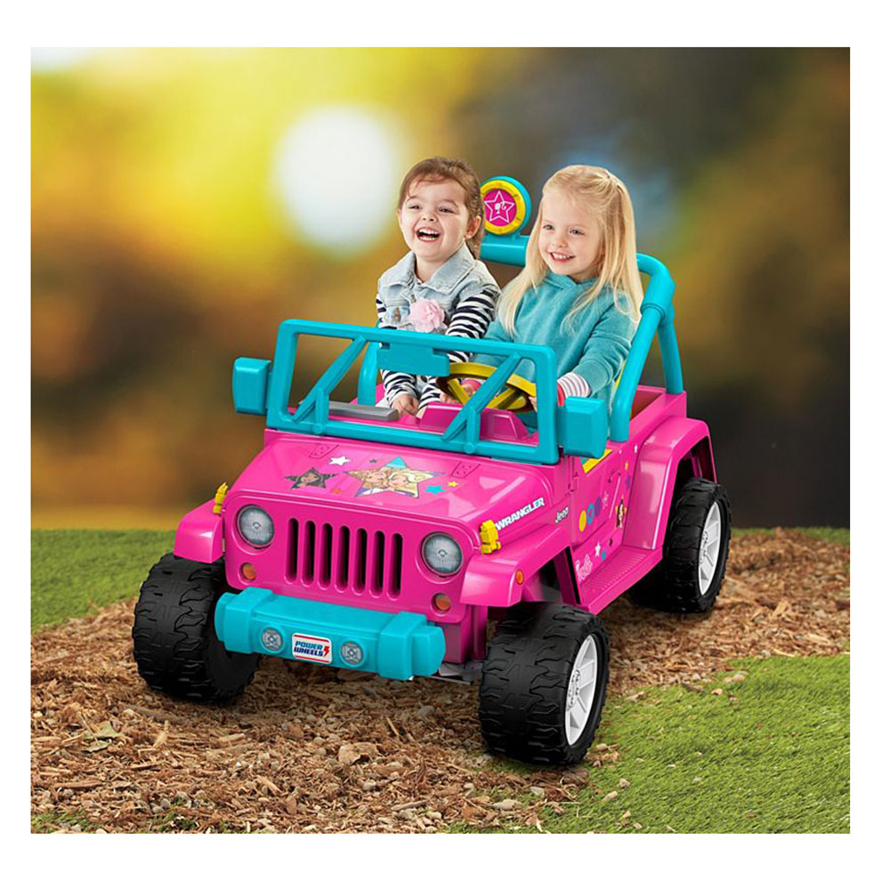 fisher price barbie jeep power wheels