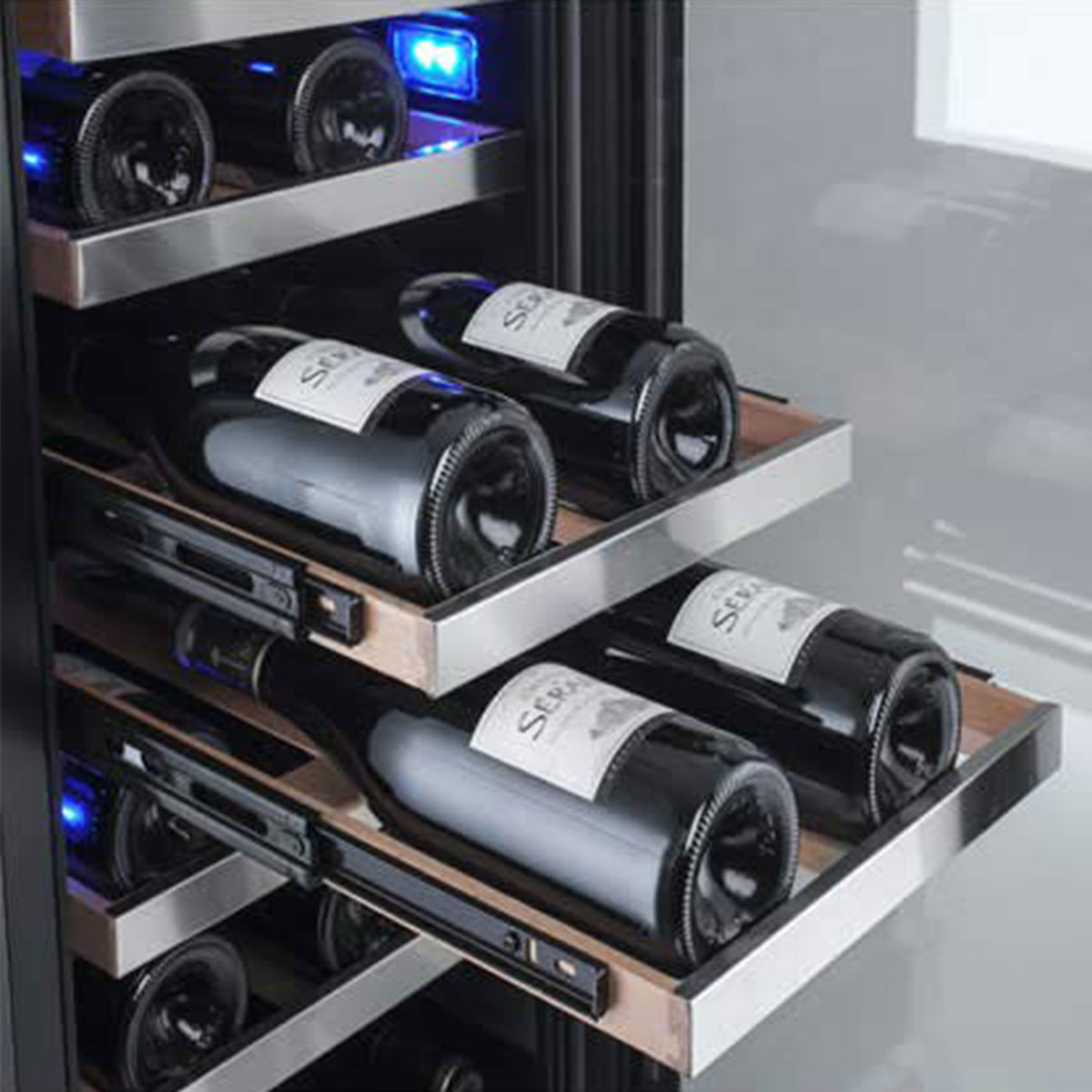 Avallon 15 Inch 23 Bottle Built In Dual Zone Wine Fridge (For Parts) eBay