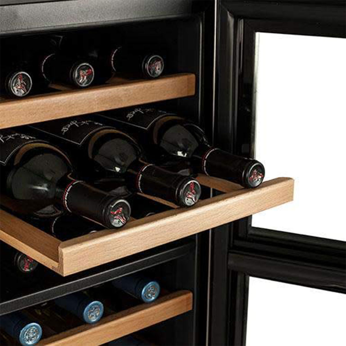Koldfront 7 Series 14in 18 Bottle Dual Zone Cooling Wine Cooler