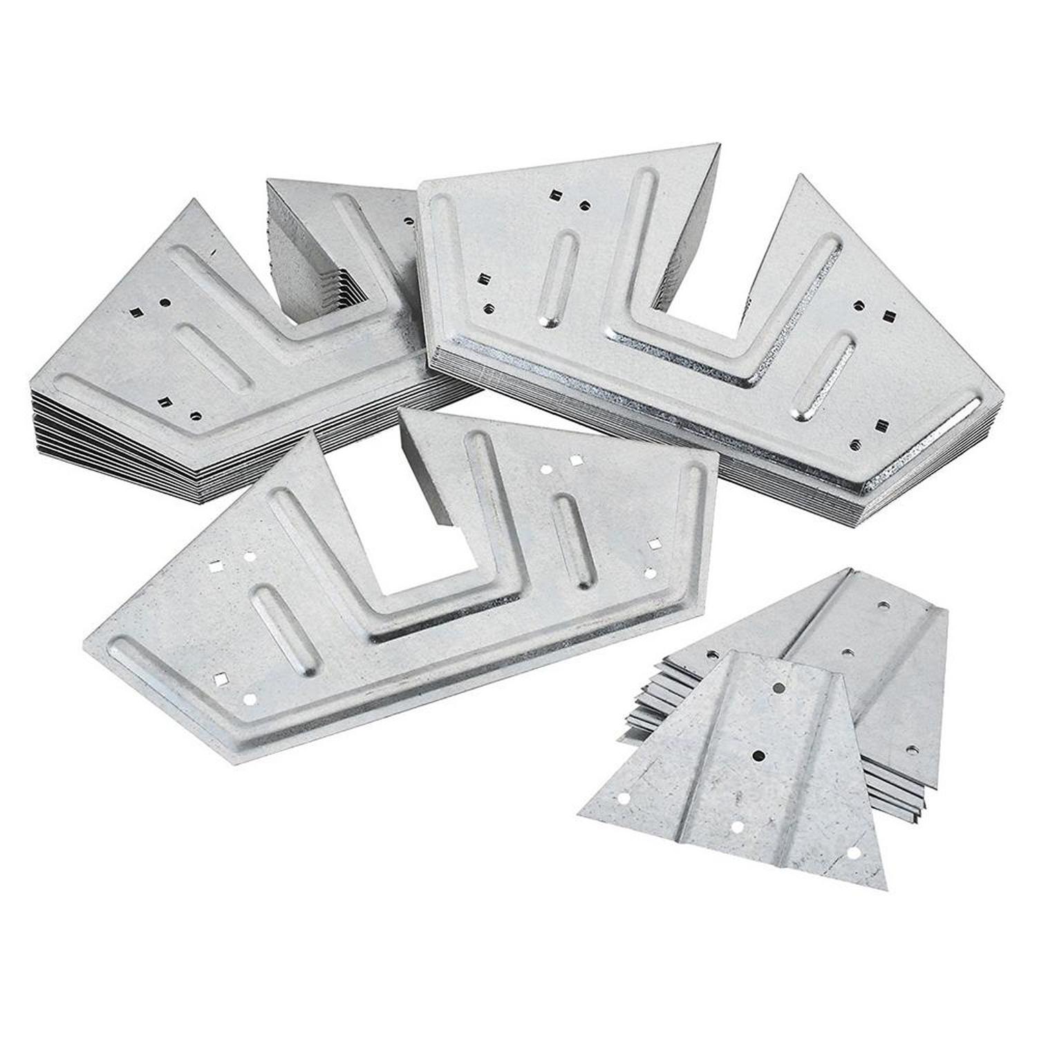 EZBUILDER 6’–14’ Width Storage Shed Garage Barn Peak Roof 2x4 DIY EZ