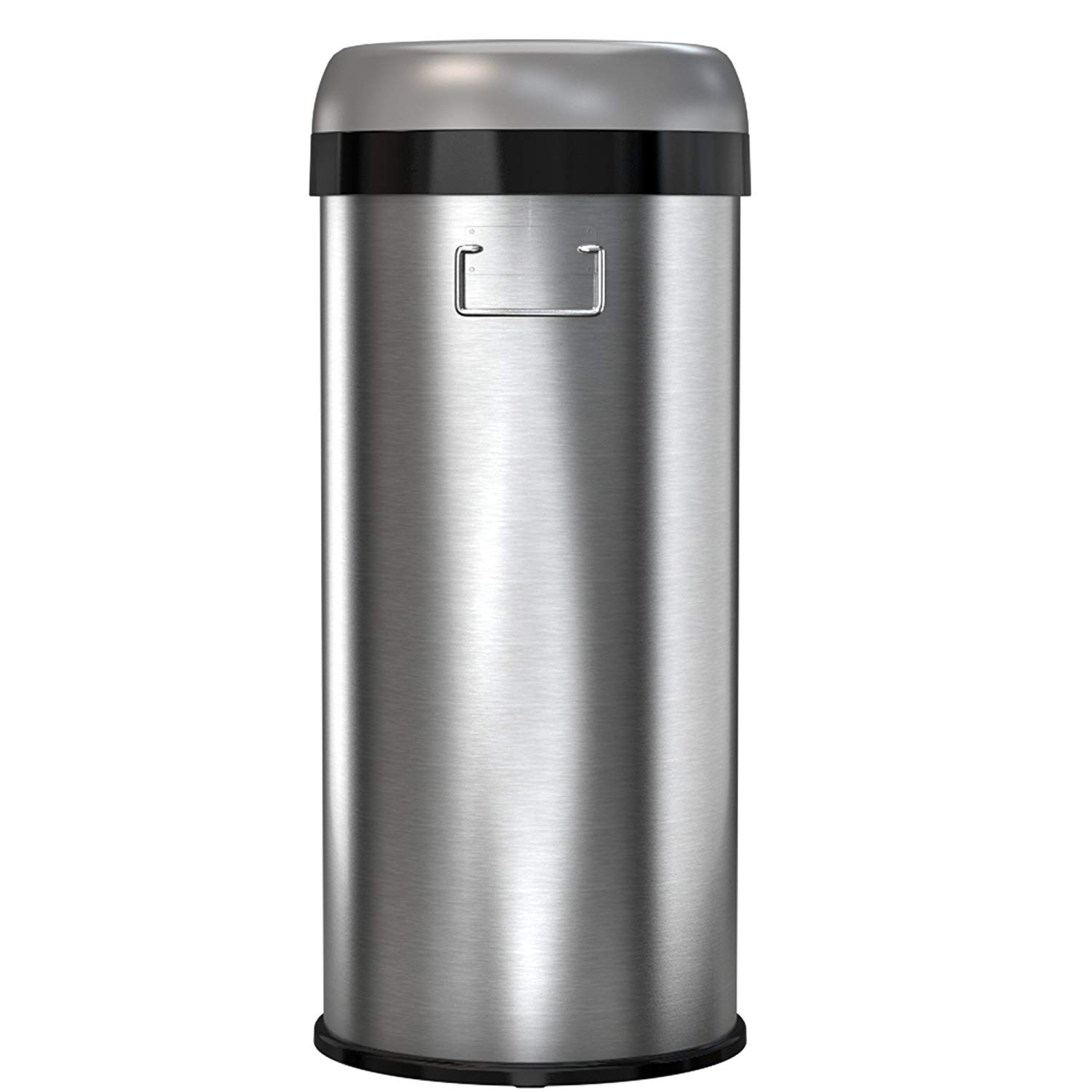 iTouchless 16 Gallon Deodorizer Open Top Garbage Trash Can Bin