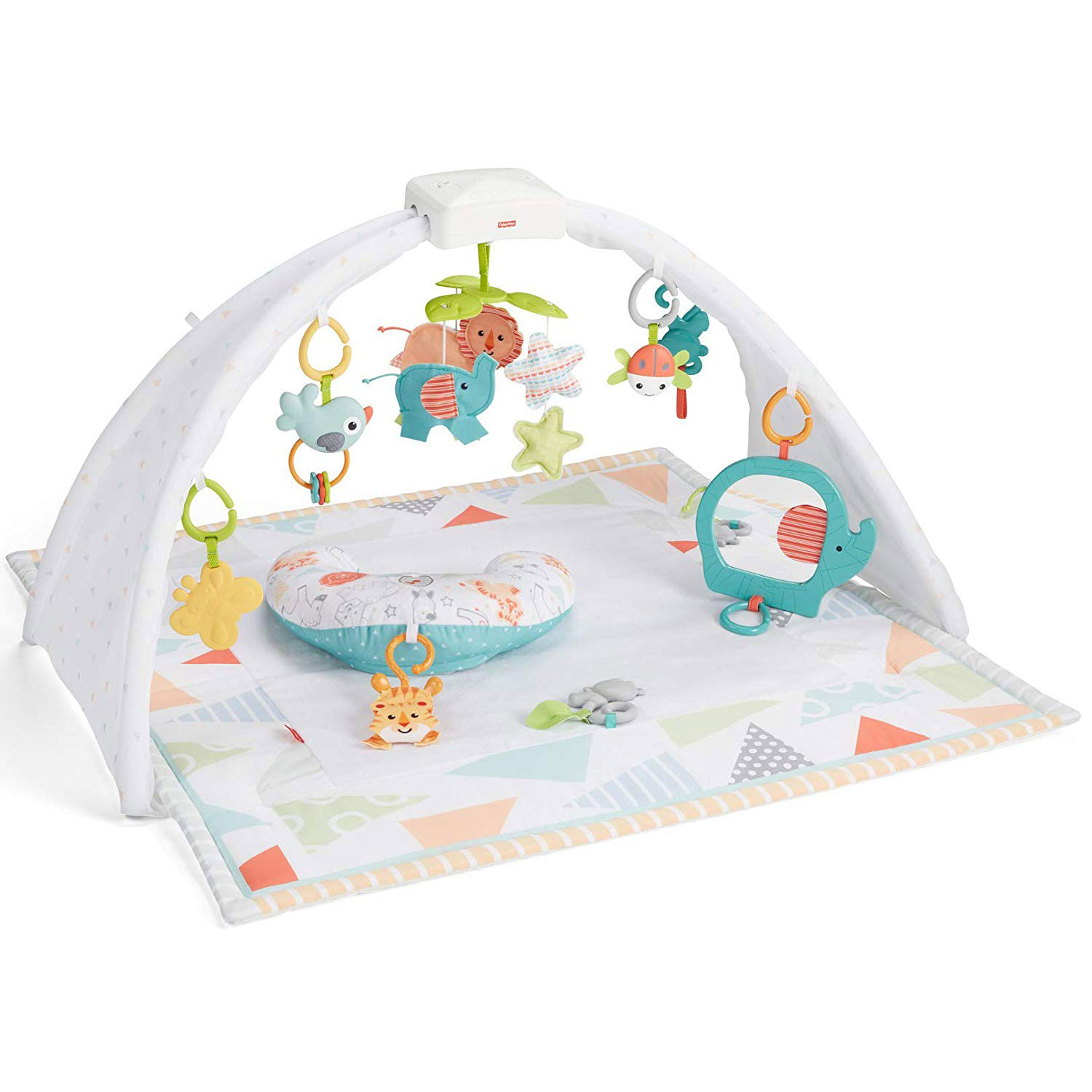 Fisher Price Safari Dreams Music & Lights Sensory Baby Gym ...