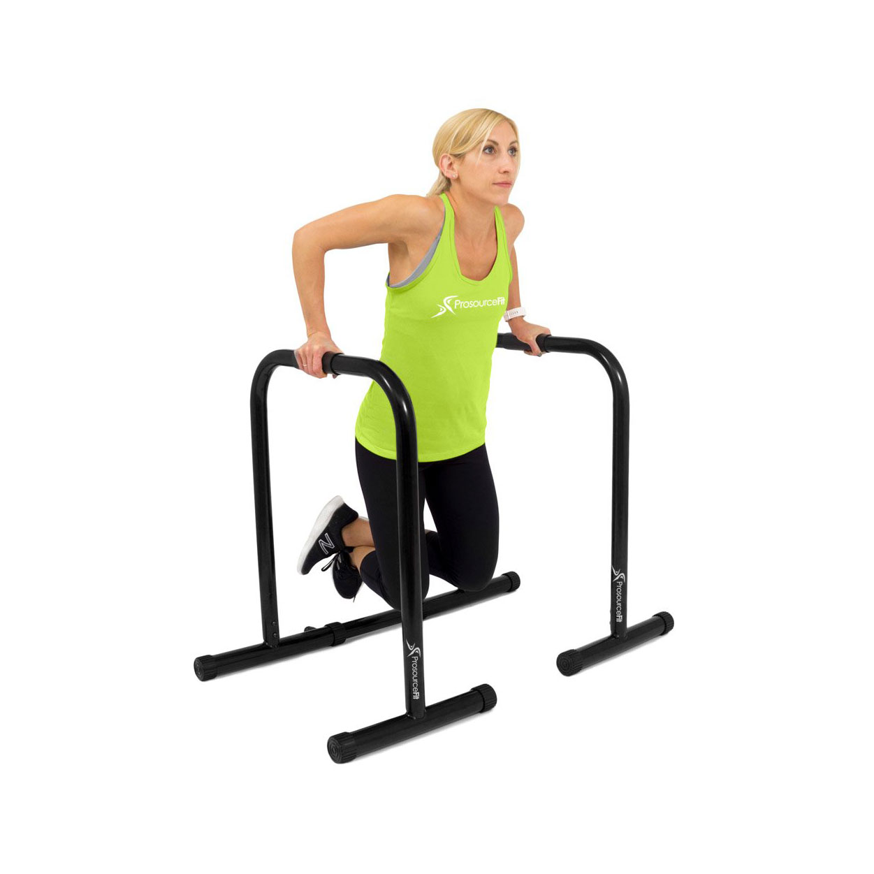 Adjustable Dip Bar Stand by Prosource Fit Parallel Station Equipment