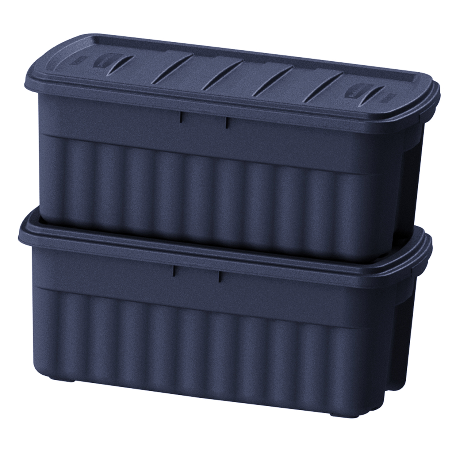 Rubbermaid Roughneck 50 Gallon Rugged Stackable Storage Tote Container