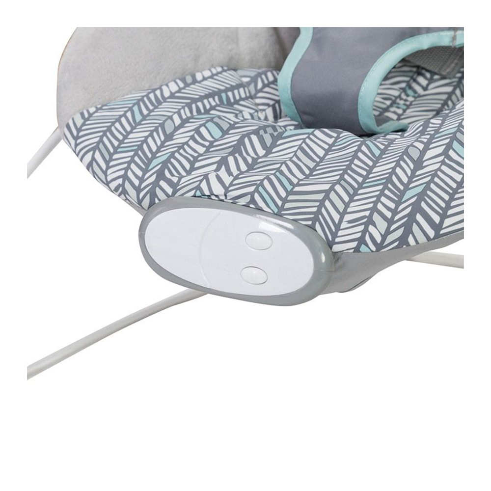 Baby Trend EZ Baby Bouncer with 2 Hanging Toys and Calming Vibrations