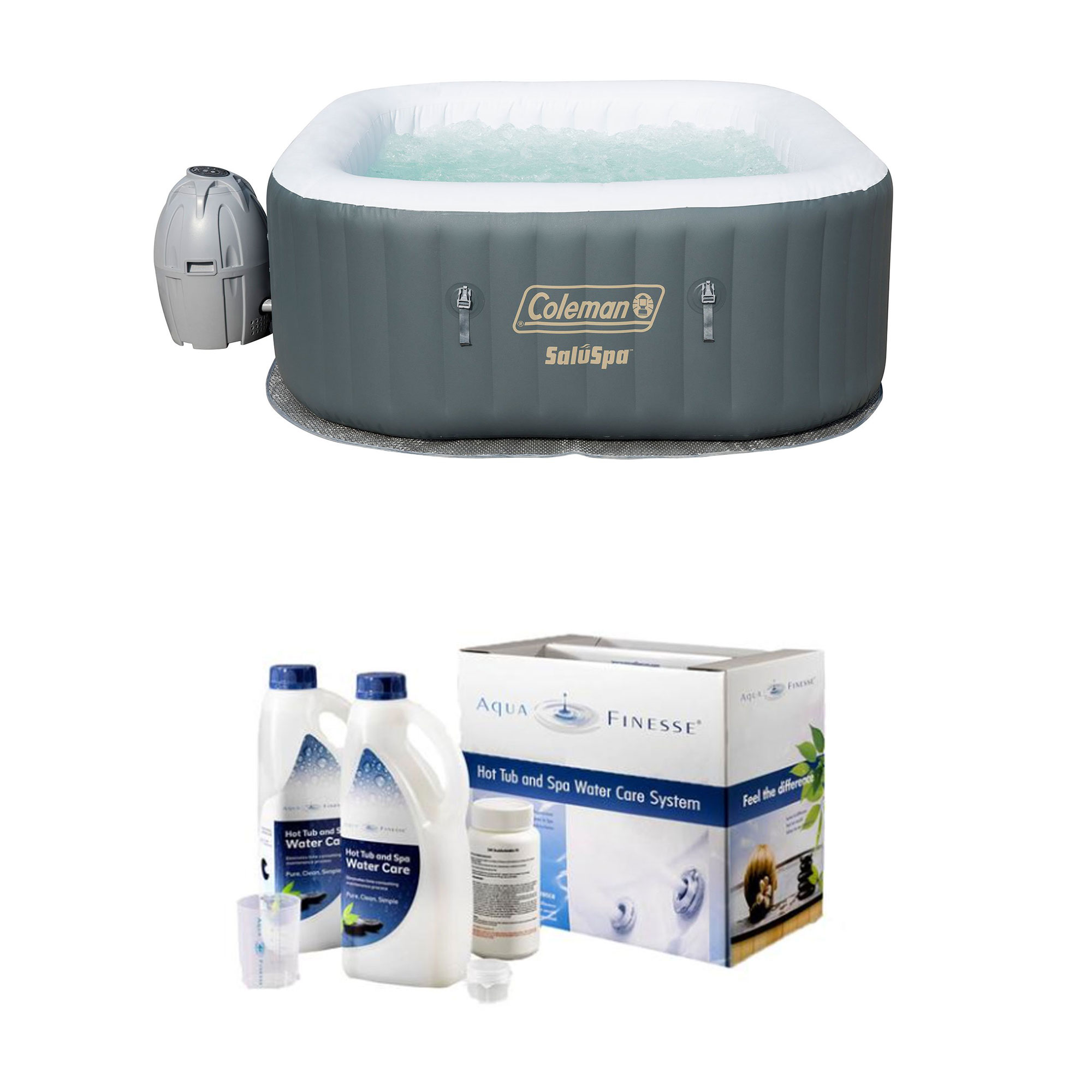 coleman inflatable hot tub chemicals