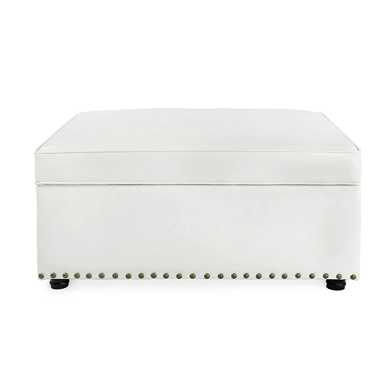 SpaceMaster iBed Ottoman with Fold Out Hideaway Guest Bed ...