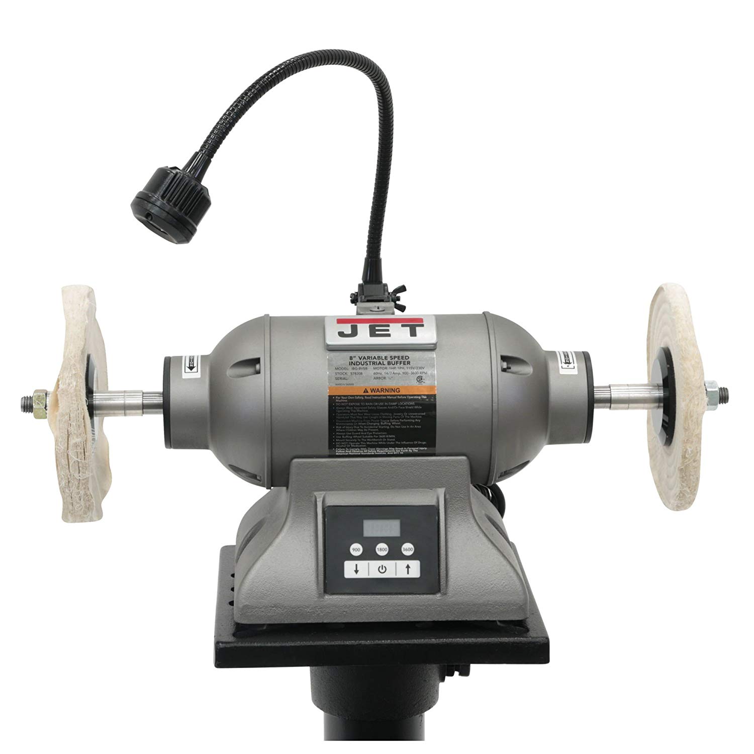 Jet 8 Inch Variable High Speed Electric Metal Polisher Buffer (For