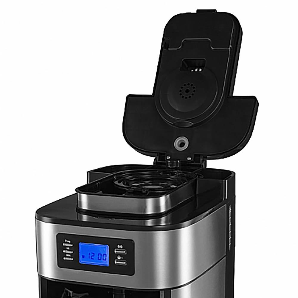 Gourmia Gourmet Programmable Coffee Maker Machine with Grinder (For