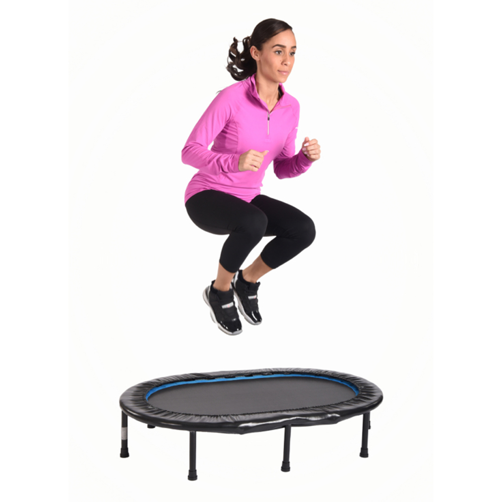 Stamina Oval Fitness Rebounder Trampoline for Home Gym Cardio Exercise