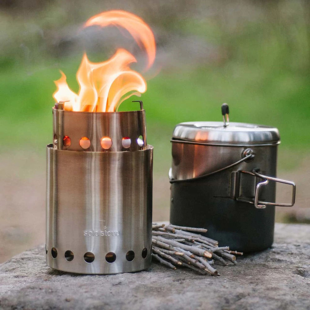 Solo Stove Outdoor Camping Lightweight Durable Stainless Steel 1800 Pot ...