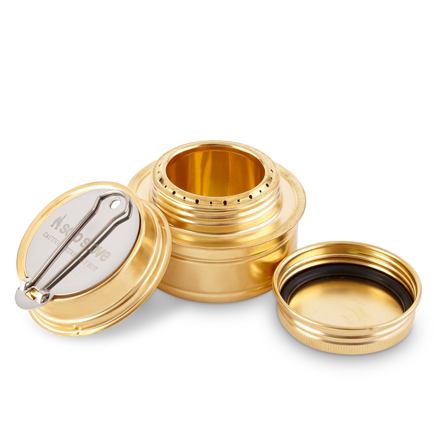 Solo Stove Denatured Alcohol Burner for Lite & Titan Portable Camping