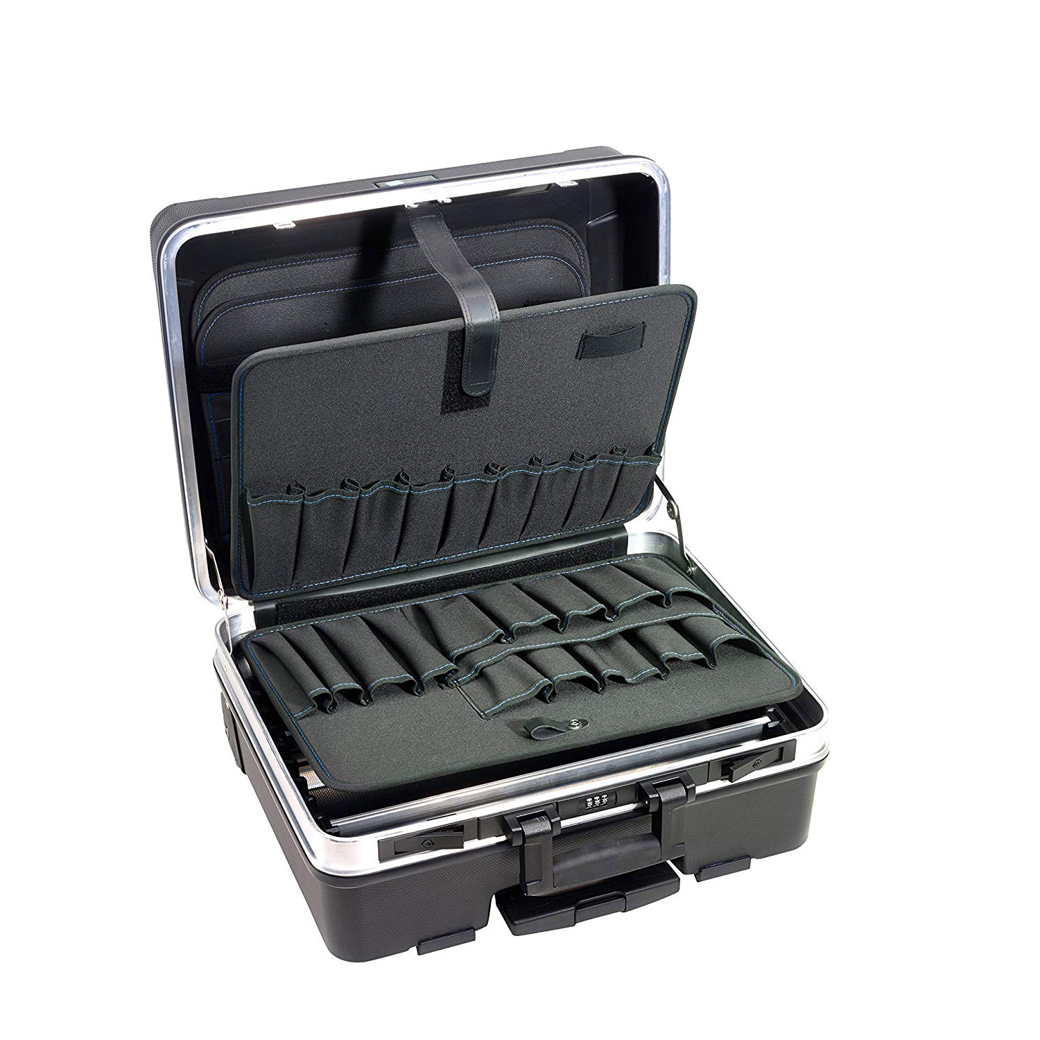 B&W International GO Portable Wheeled Rolling Tool Case Box with Pocket Boards 4031541706607 eBay