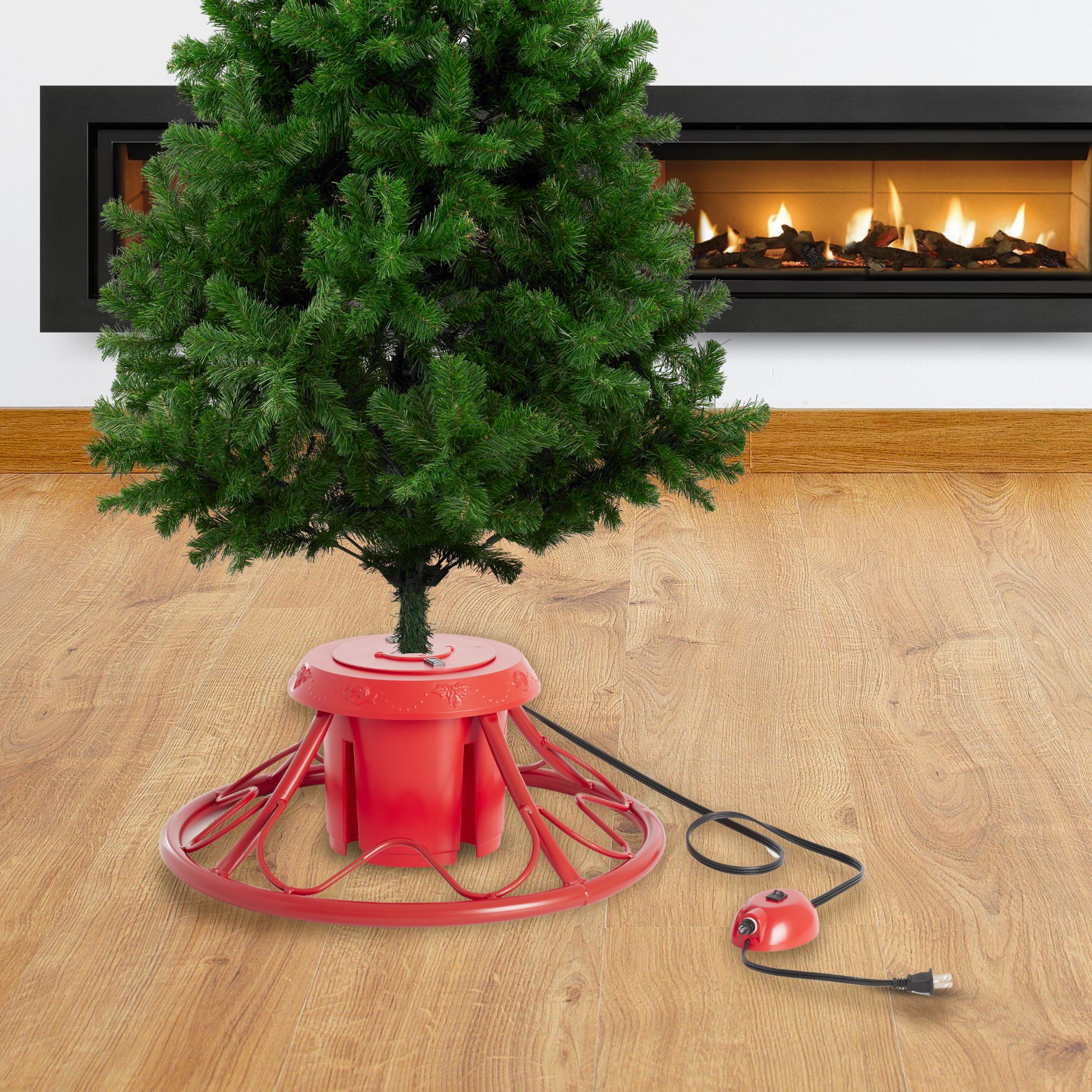 Home Heritage Rotating Stand Base for Artificial Christmas Trees