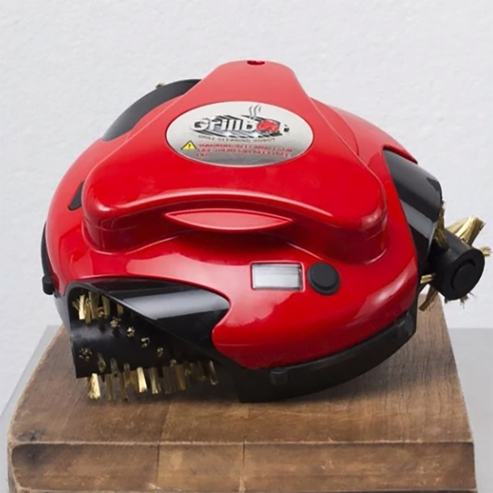 Grillbot Automatic Grill Cleaning Robot with Brass Brushes, Red (Open Box) 857578004004 eBay