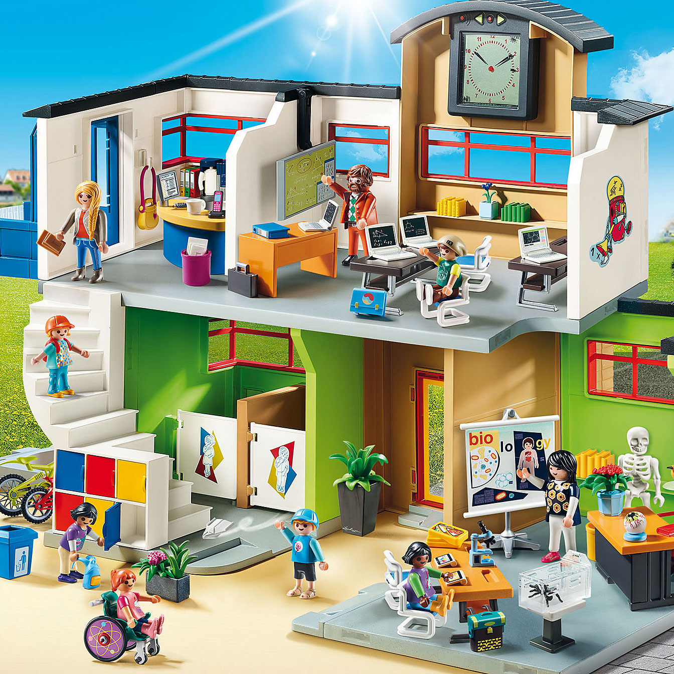 playmobil bridal shop building set