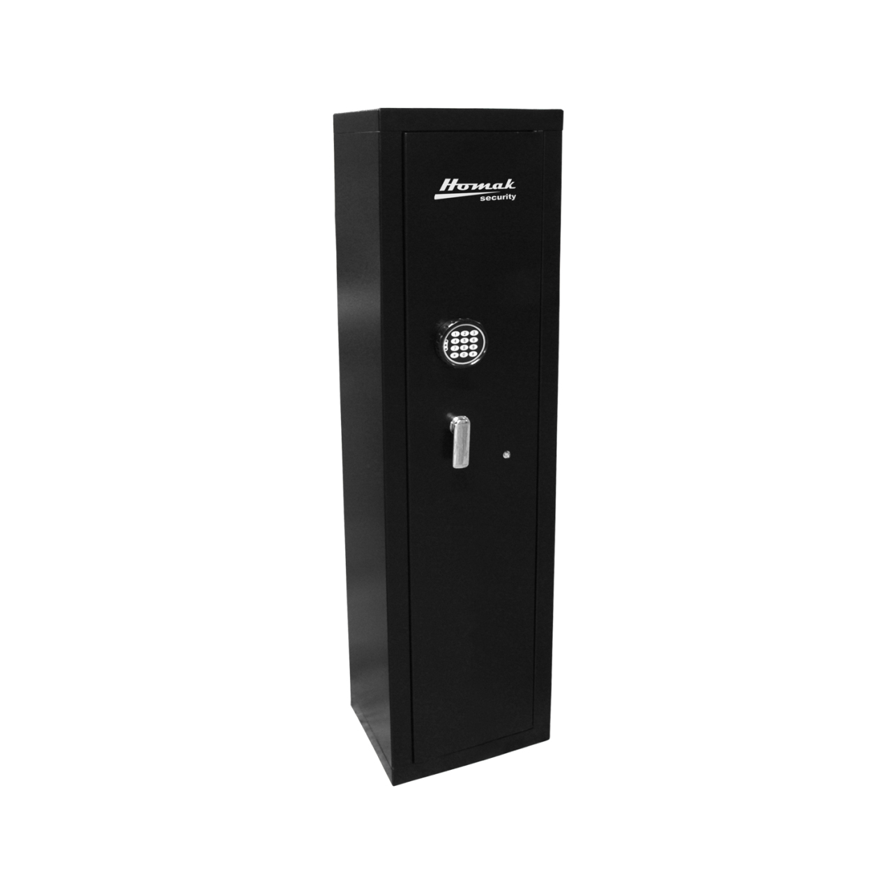 Homak 5Gun Programmable Shotgun Rifle Tubular Gun Safe, Black (For