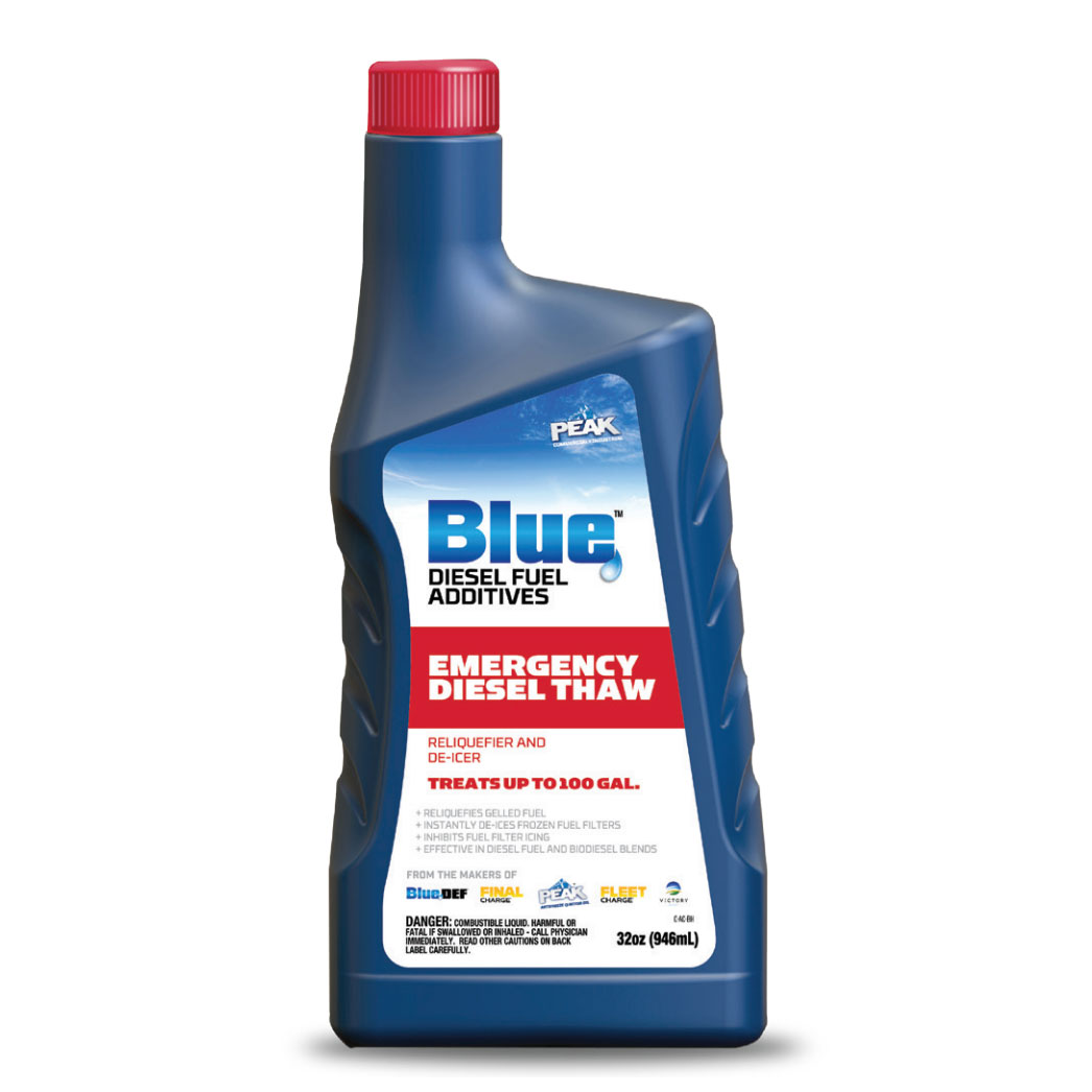 BlueDEF Diesel Urea & Deionized Water 2.5 Gal Jug & PEAK Fuel Additive