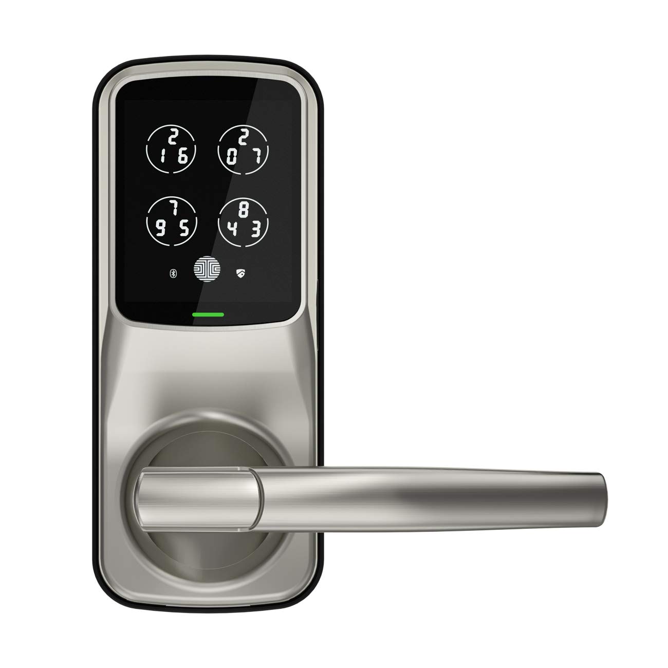 door handle with keypad