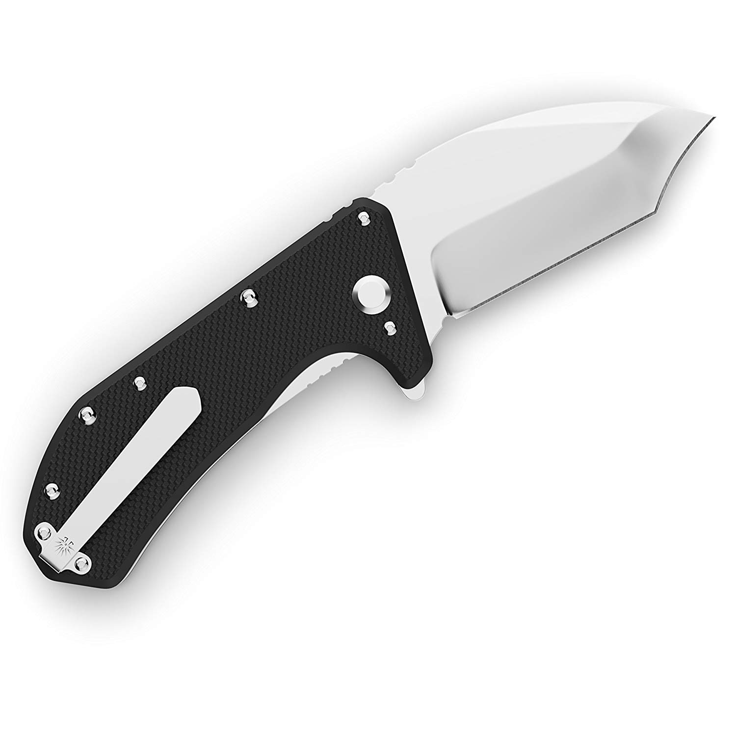 Off-Grid Knives Hawkbill Titanium Nitride EDC Folding Pocket Knife