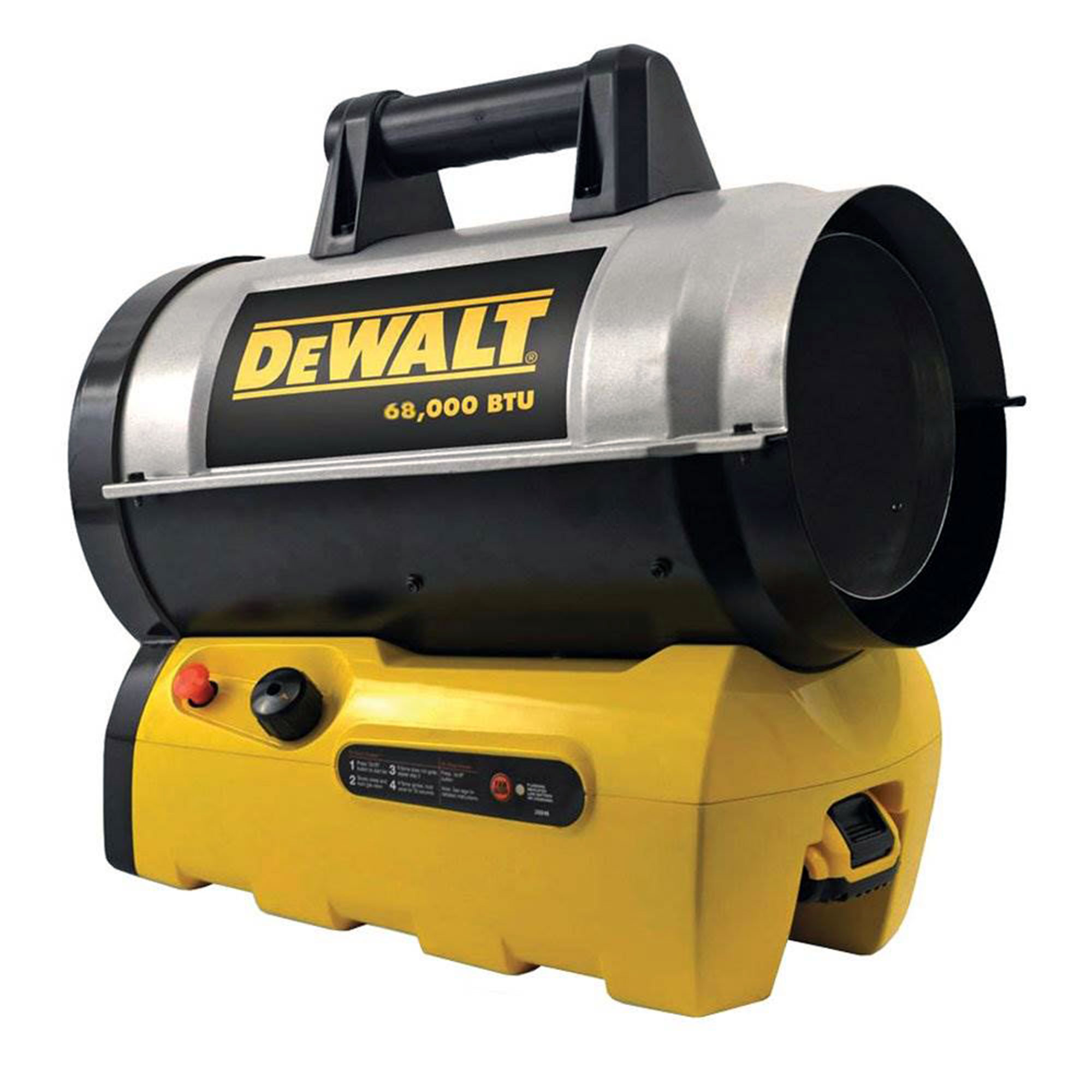 DeWalt 68,000 BTU Jobsite Cordless Forced Air Propane Heater (For Parts