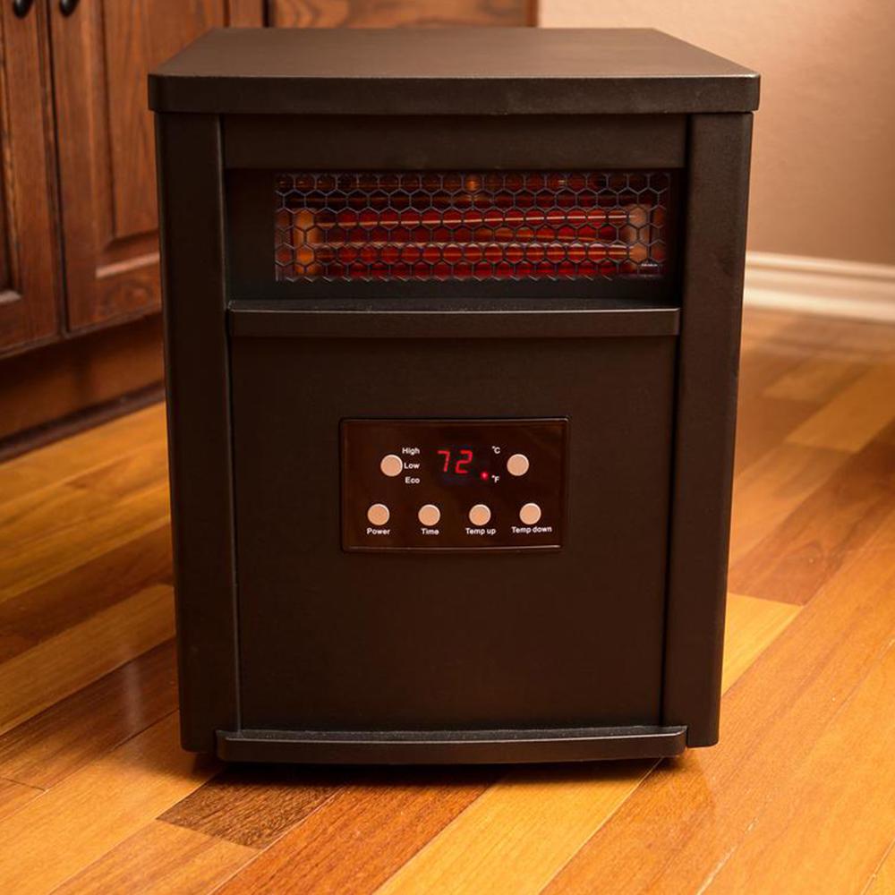 Lifesmart ZCHT1071US 1500 Watt 8 Element Infrared Electric Portable