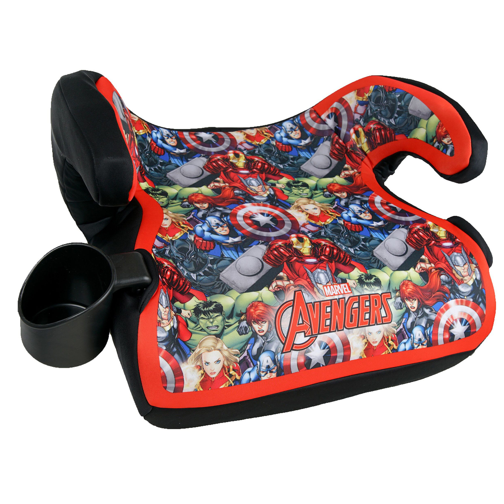 Kids Embrace Marvel Avengers Backless Booster Car Seat for Kids 4 Years