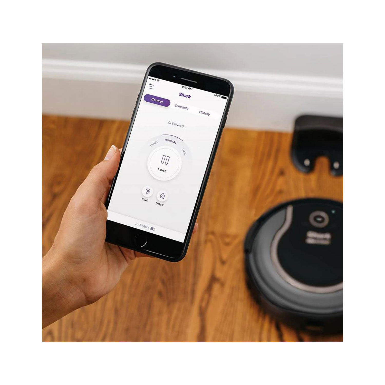 Shark RV750 WiFi Smart Sensor ION Robot Vacuum Cleaner (Refurbished