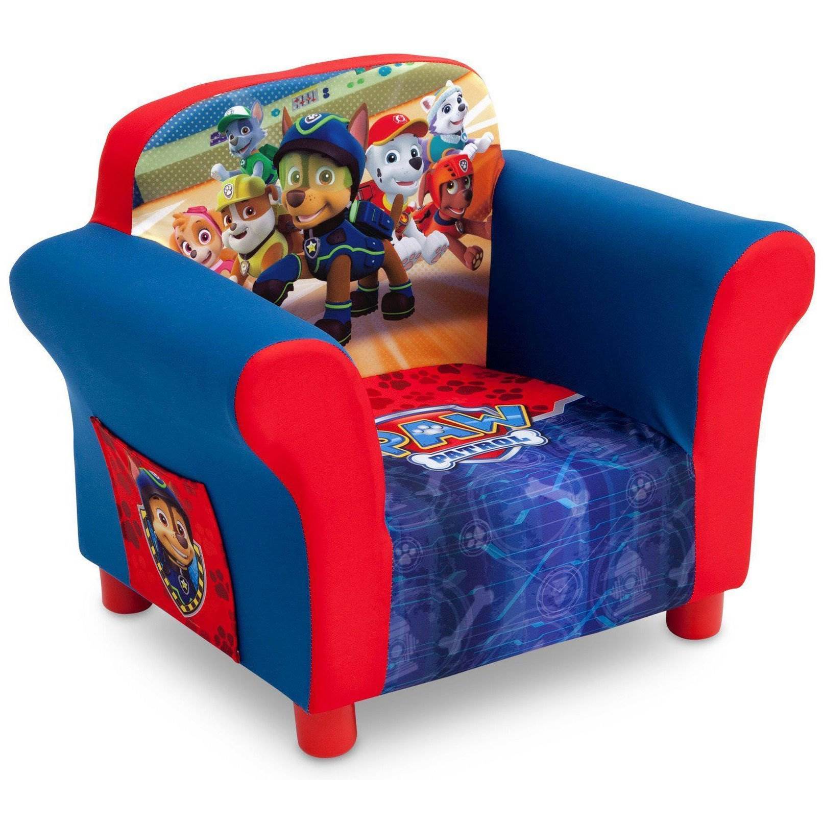 Delta Children Nick Jr. Paw Patrol Toddler Chair with Side