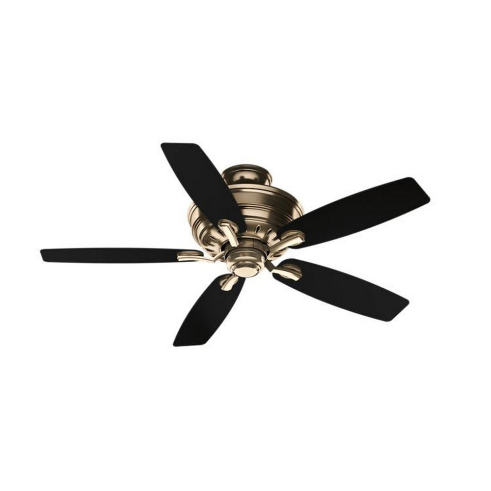 Casablanca 54119 Adelaide 52 Inch Antique Brass Ceiling Fan W 5