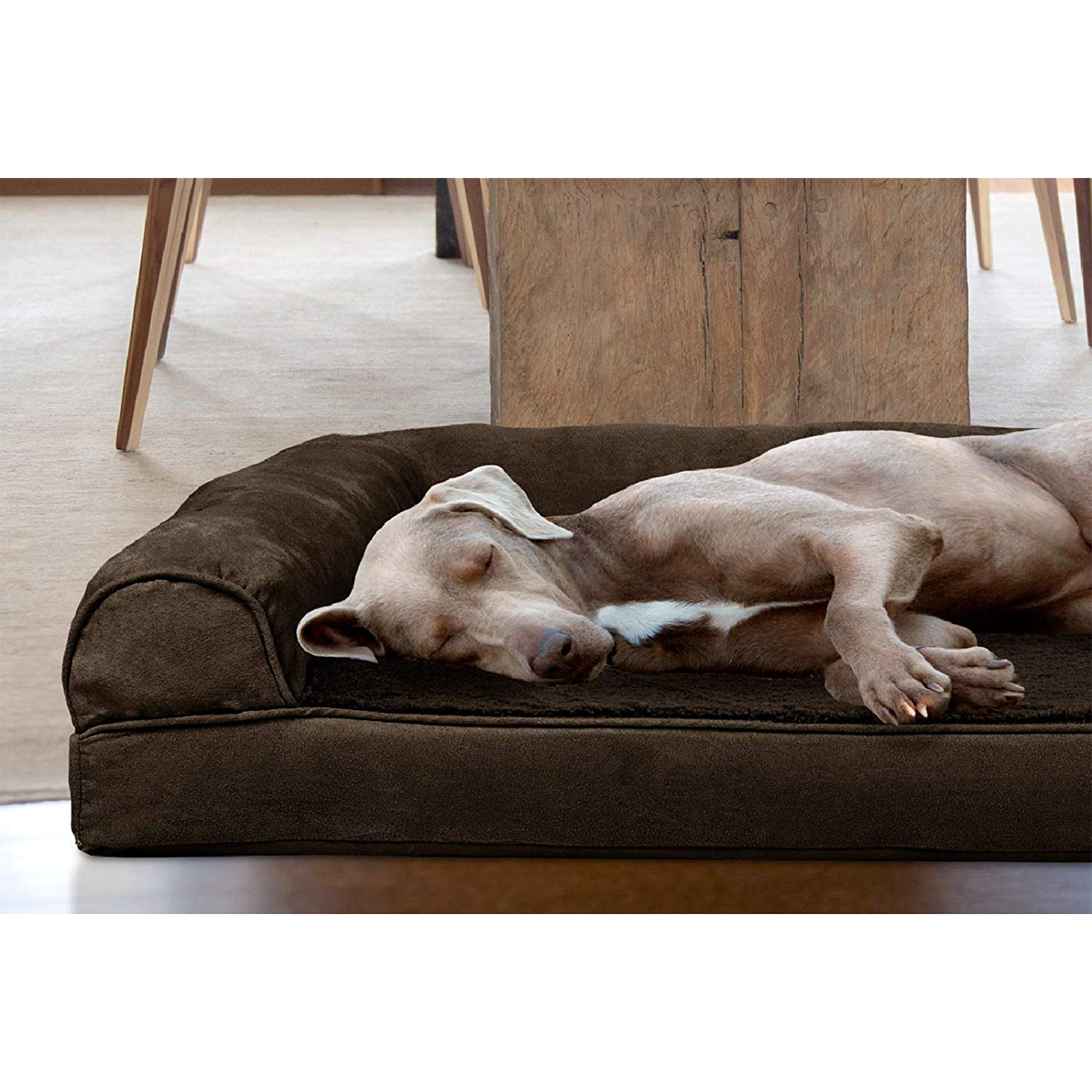 furhaven jumbo plus dog bed
