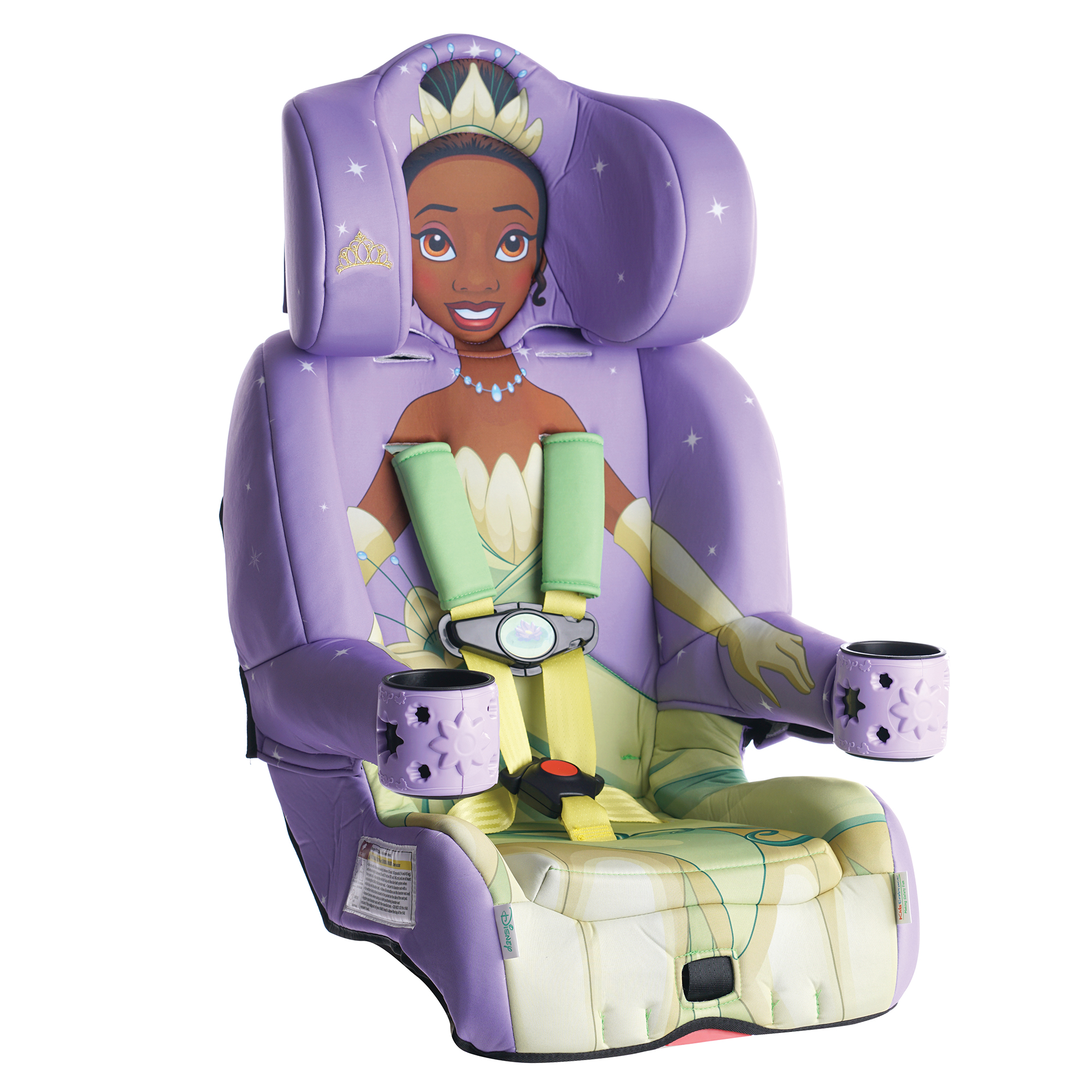 KidsEmbrace 2 in 1 Convertible Forward Facing Car Seat, Disney Princess