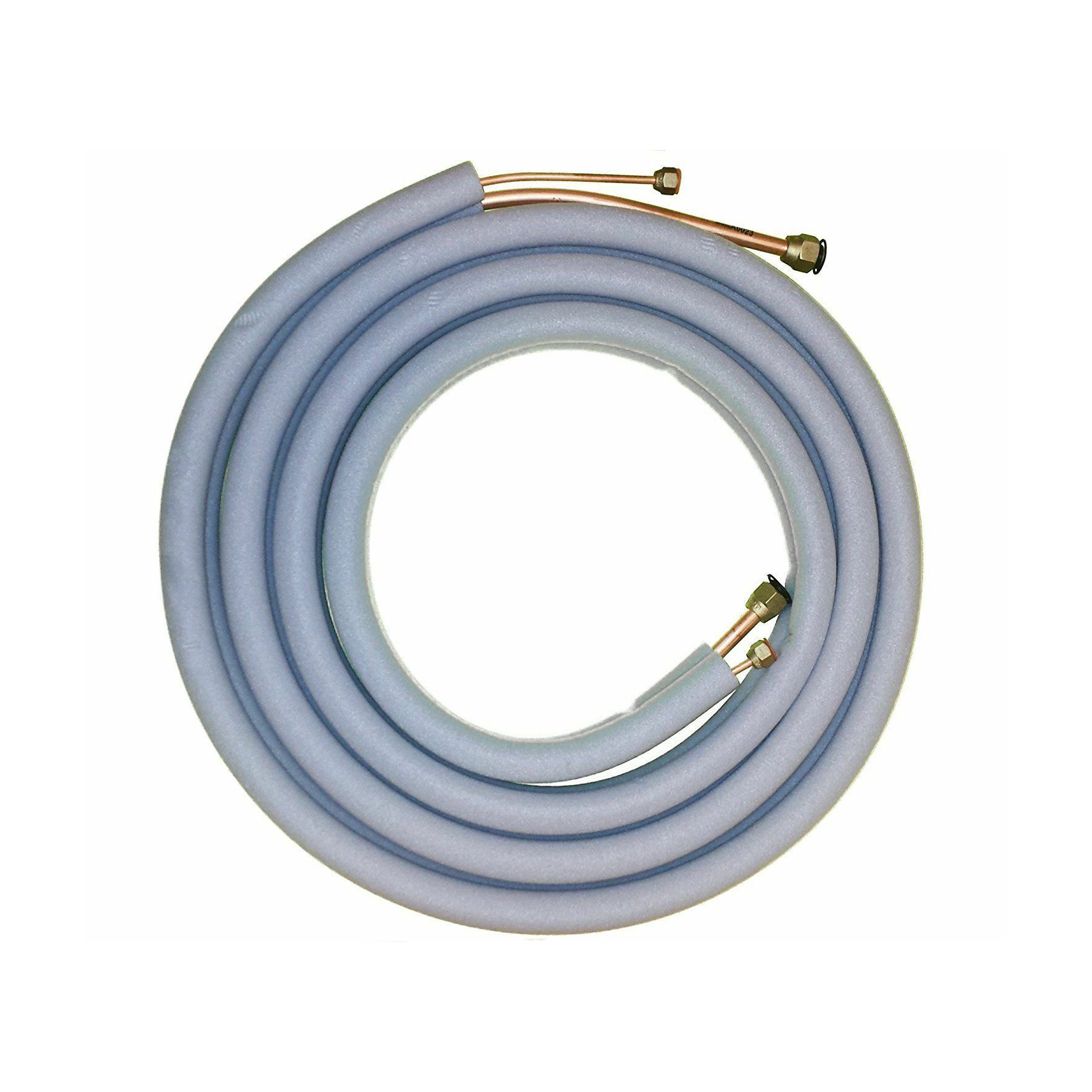 INNOVA 16 Foot 1/4 x 1/2 Inch Copper Line Set for Mini Split Air
