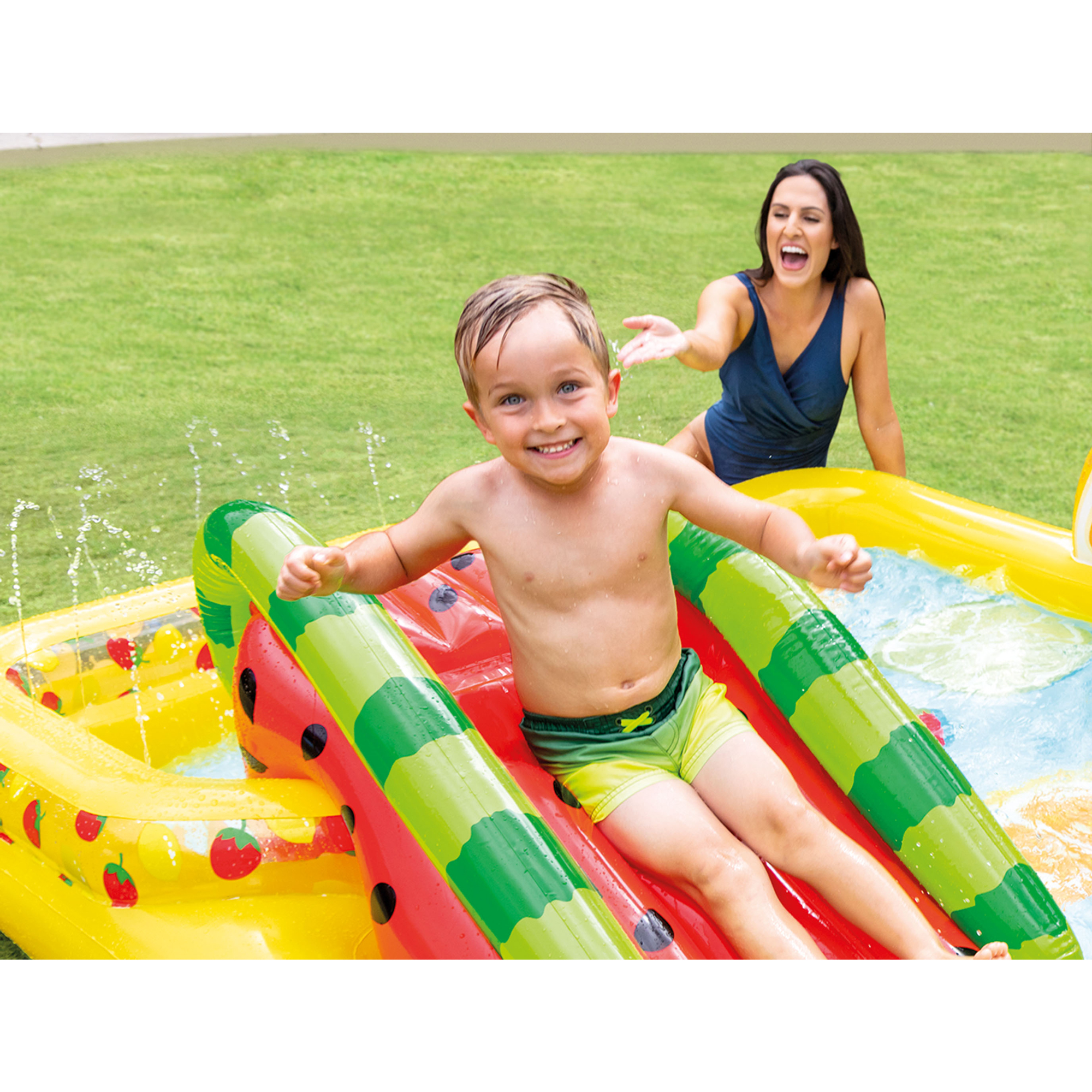 intex kid pool with slide