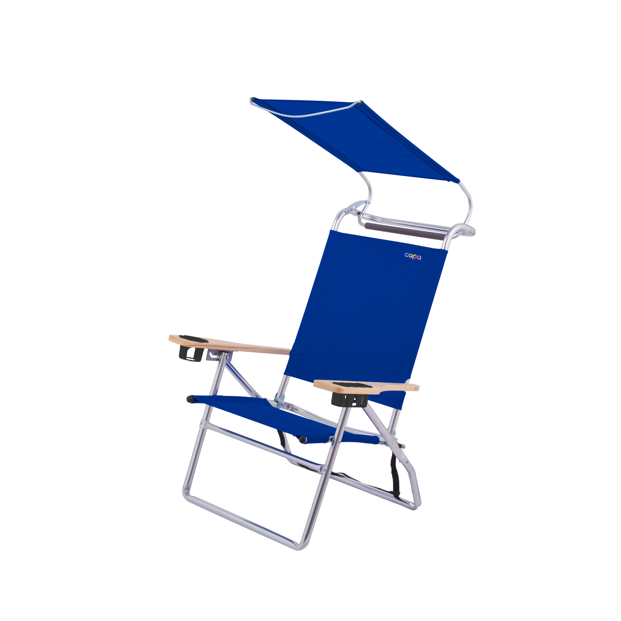 Simple Aluminum Beach Chair With Canopy for Large Space