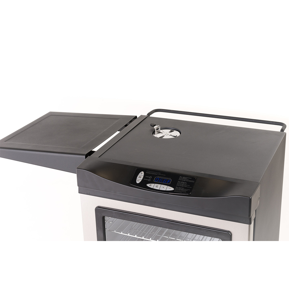 Masterbuilt Universal Electric Smoker Side Shelf Space, Black (Open Box