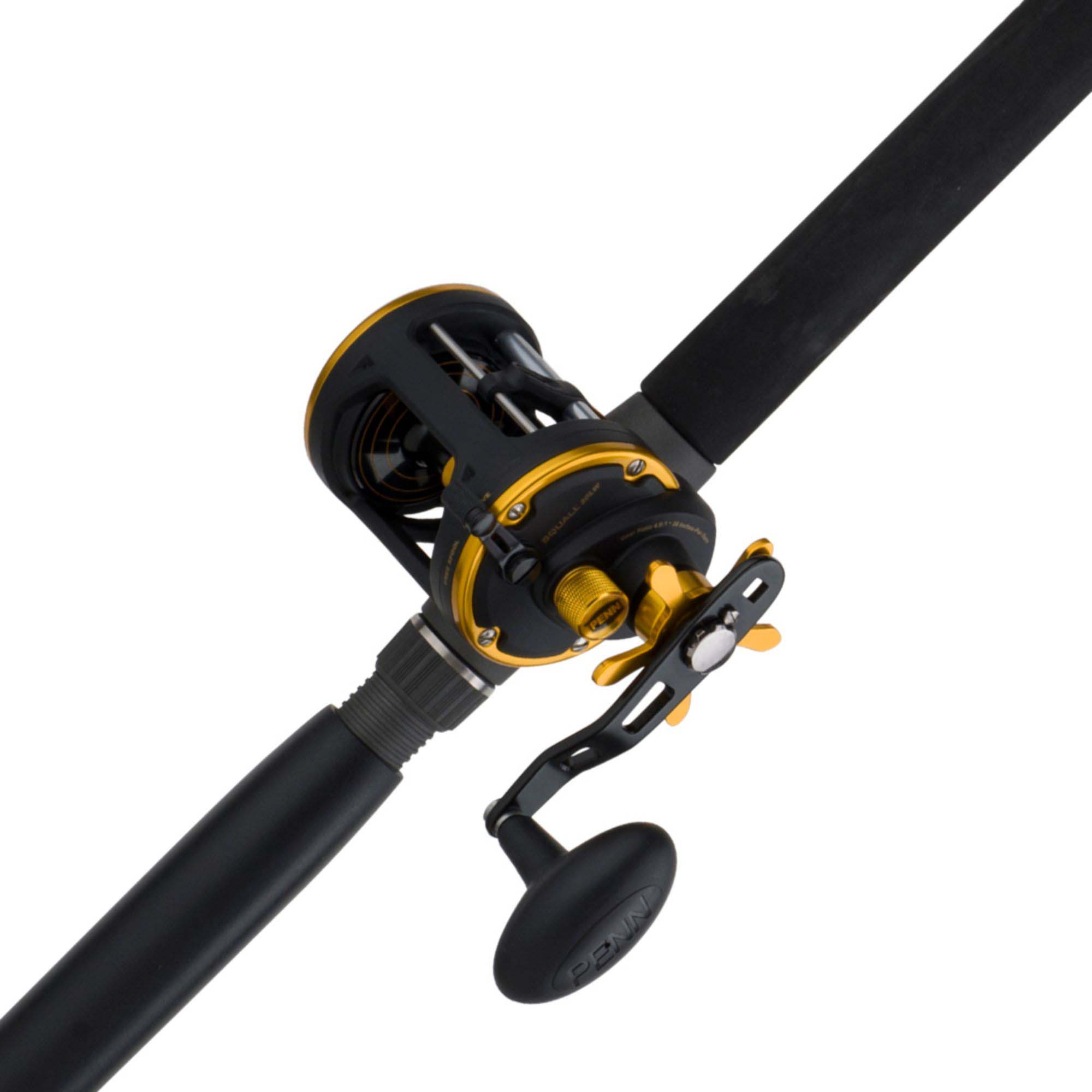 Penn SQL30LW2050C66 Squall Levelwind Saltwater Trolling Fishing Reel