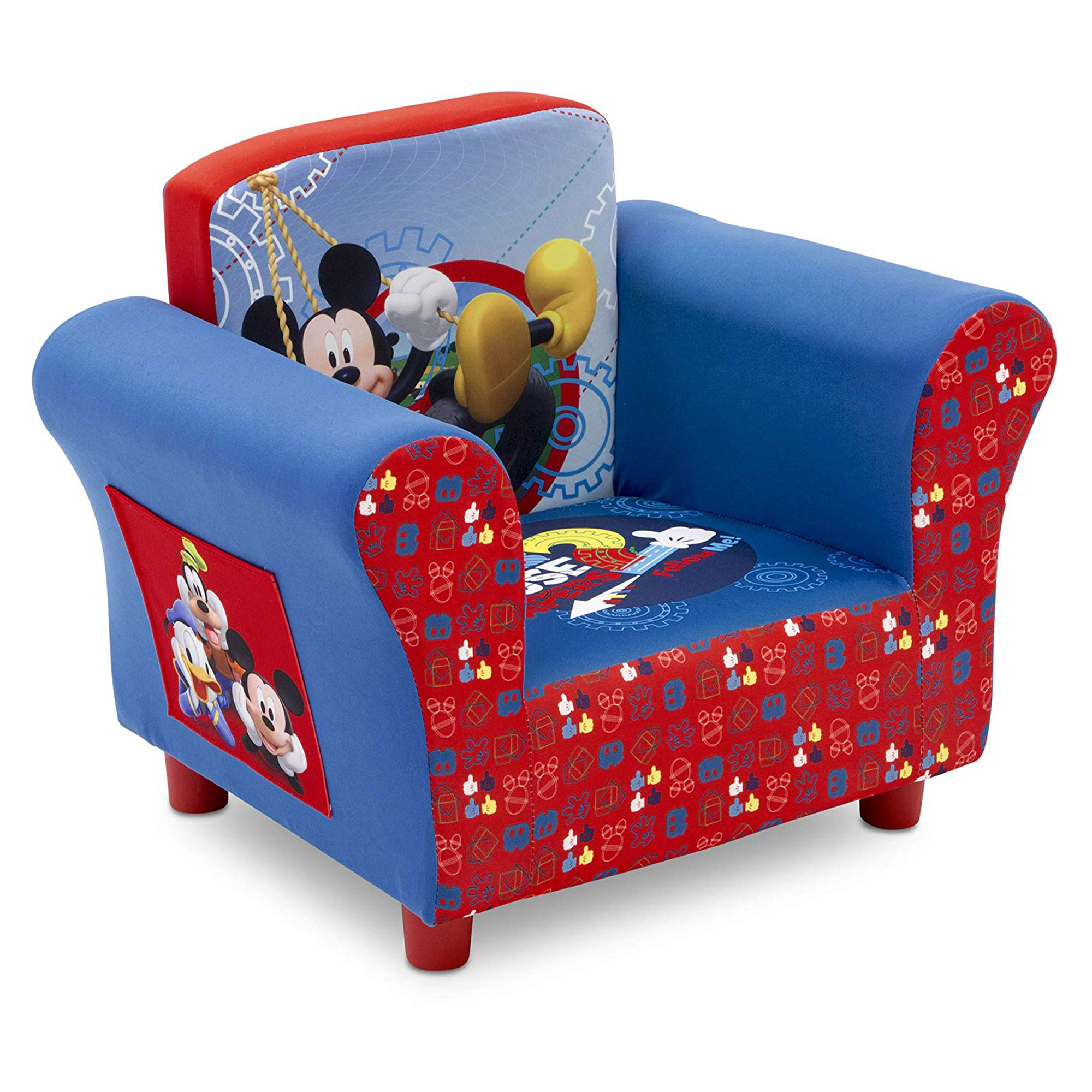 Delta Children Disney Mickey Mouse Upholstered Toddler
