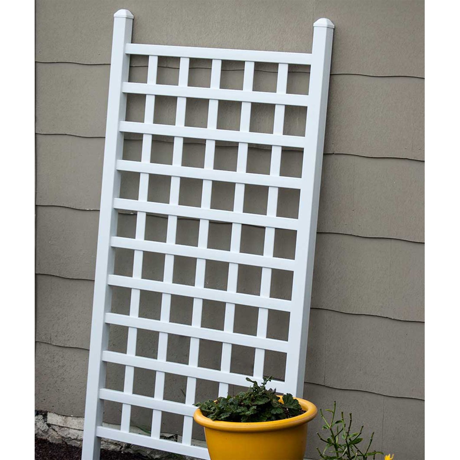 Dura Trel Outdoor Gardening Vinyl Country Garden 35 X 66 Inches Trellis