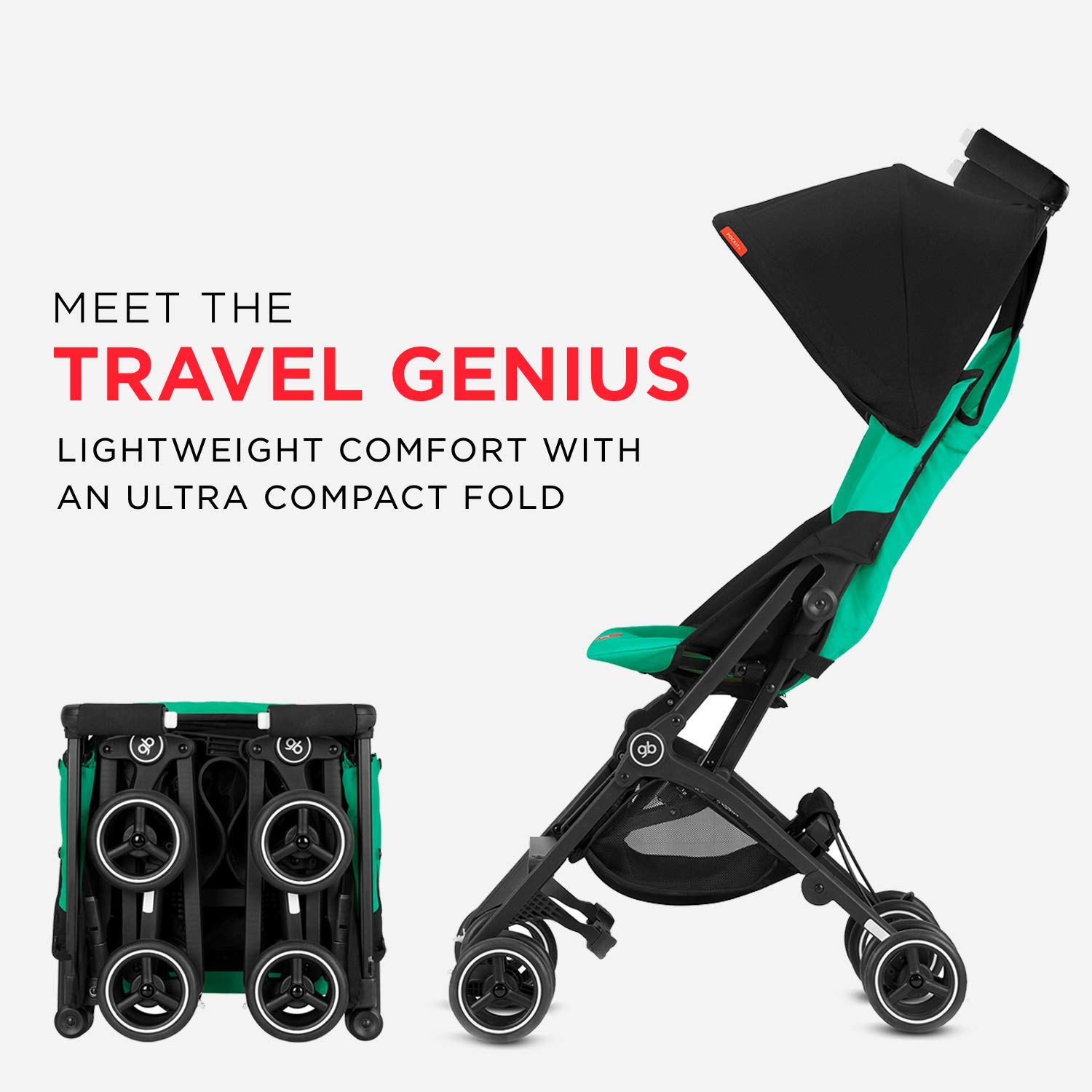 pockit folding stroller