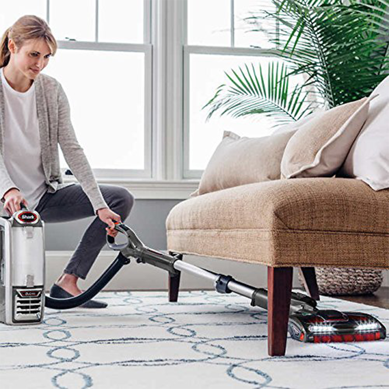 Shark DuoClean High Tech Power Lift Away Speed Upright Vacuum Cleaner ...