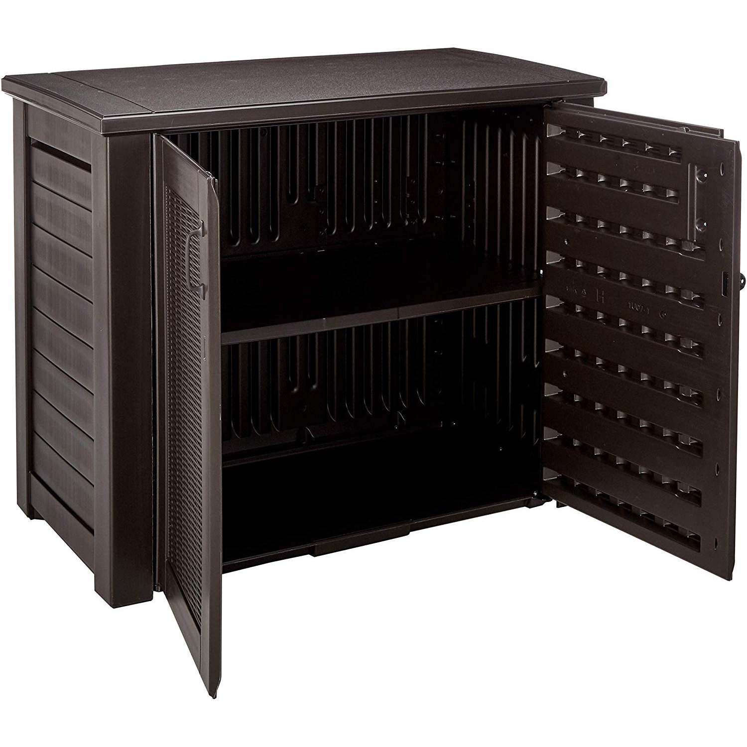 Rubbermaid Weather Resistant Resin Chic Outdoor Patio Storage