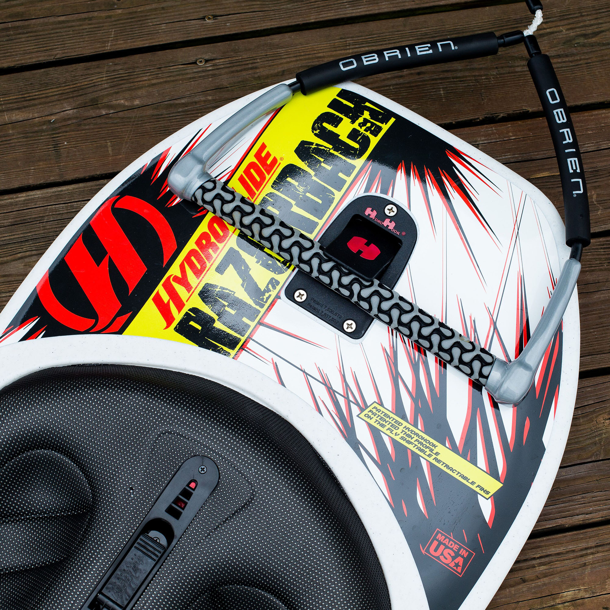 Hydroslide 2191168 Razorback Water Kneeboard with Handle & Hydro Hook Tow Point eBay