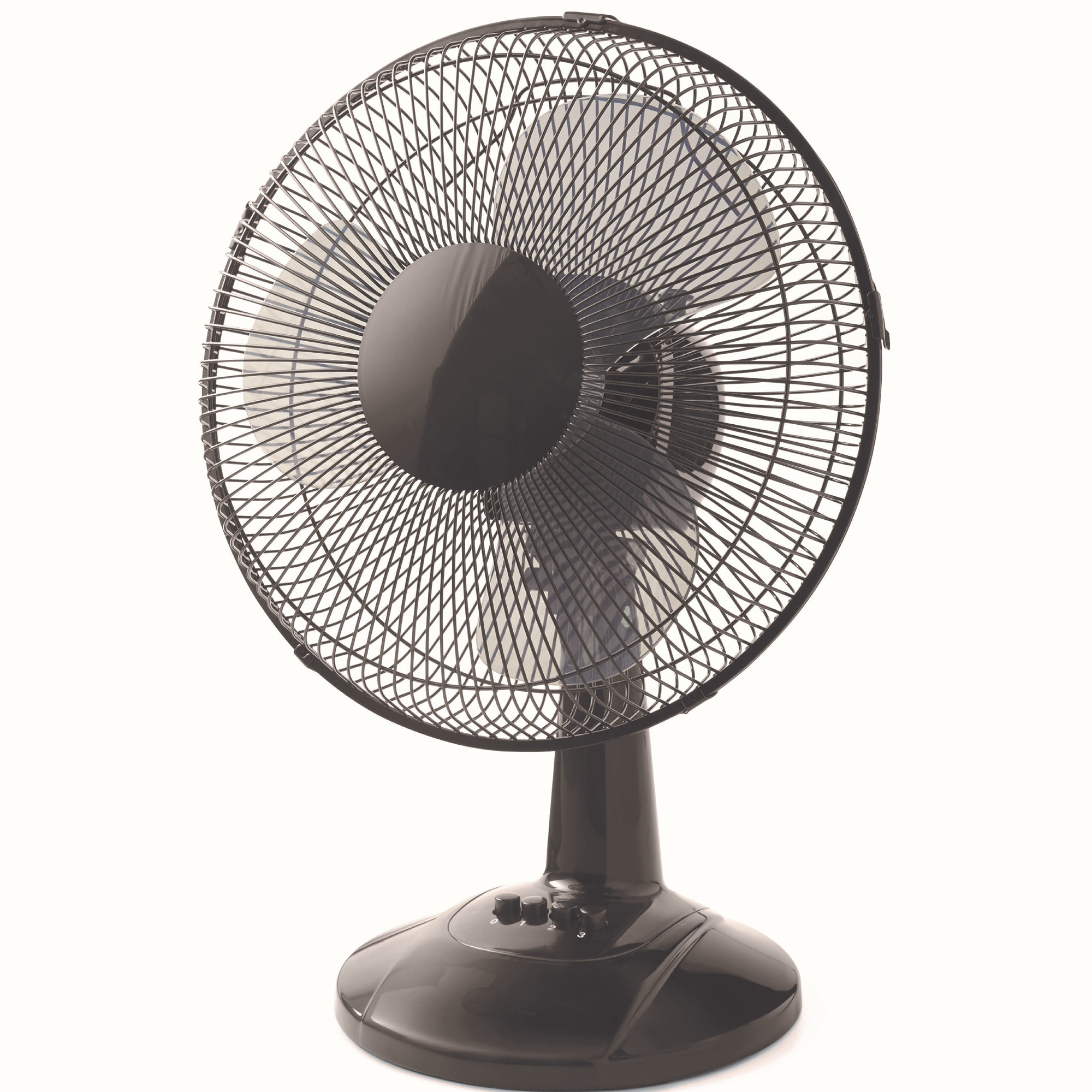 Mainstays FT308MBB 12 Inch 3 Speed Oscillating Quiet Operation Table Fan, Black 839724016611 eBay