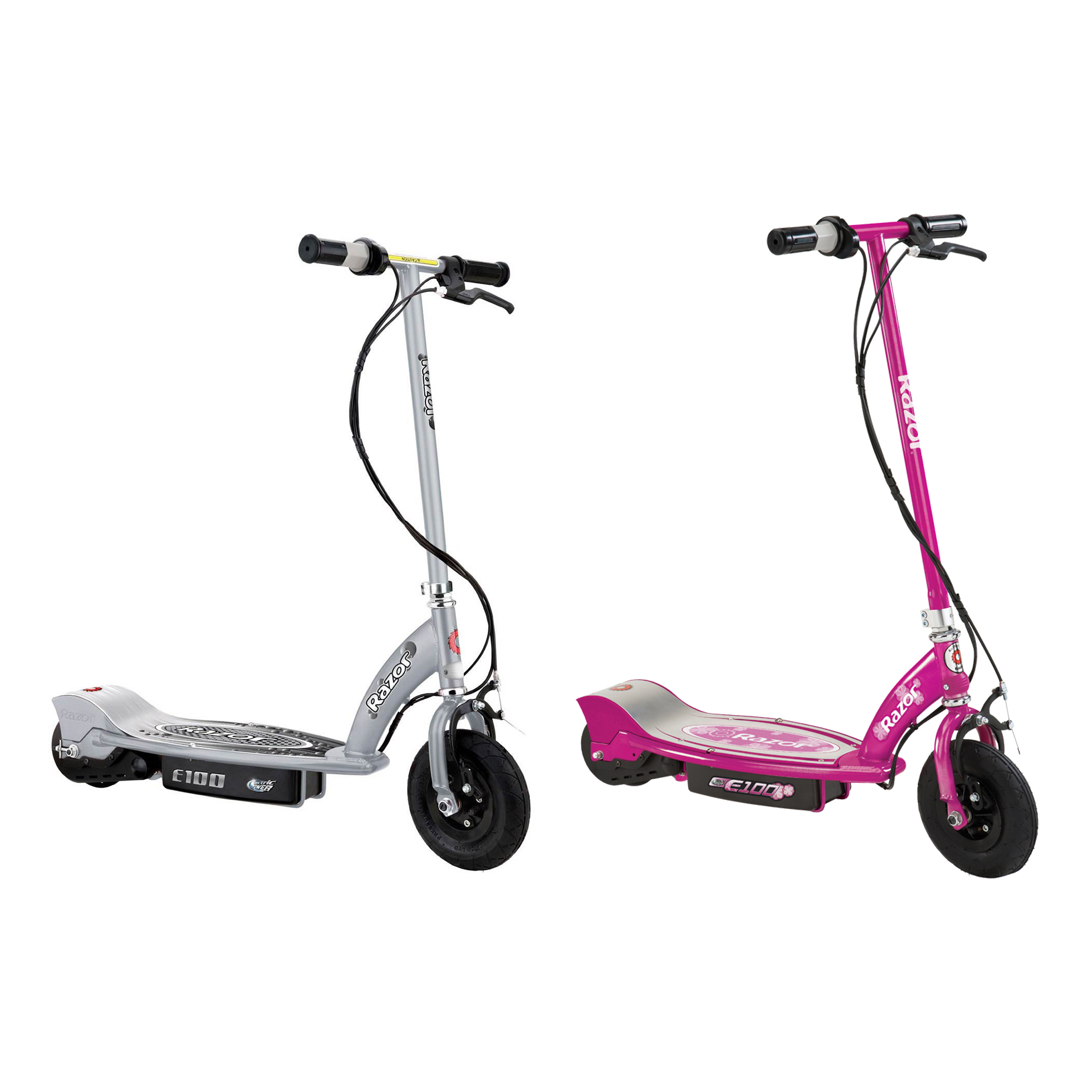 pink electric ride on scooter