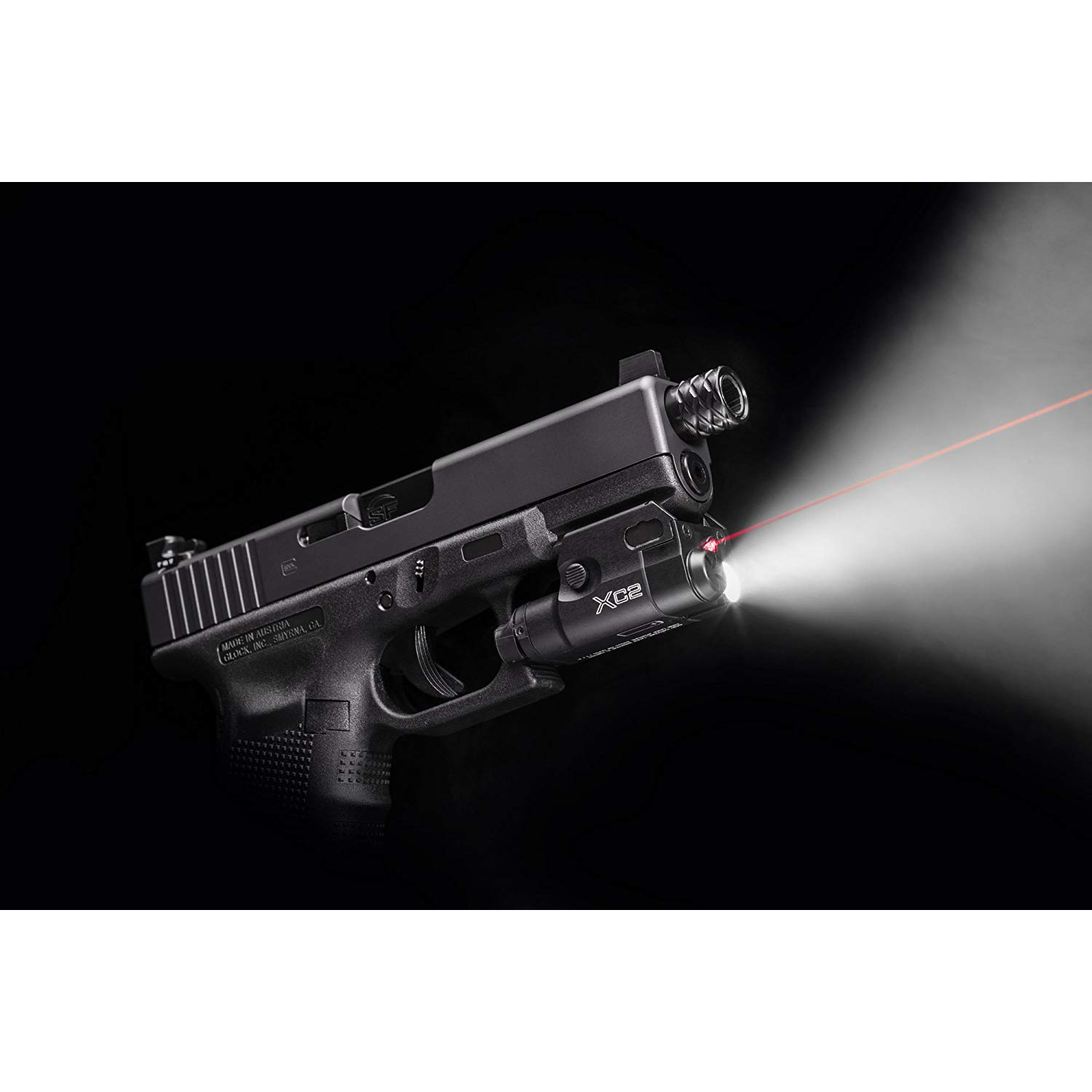SureFire XC2 Ultra Compact Lightweight LED Handgun Light and Laser