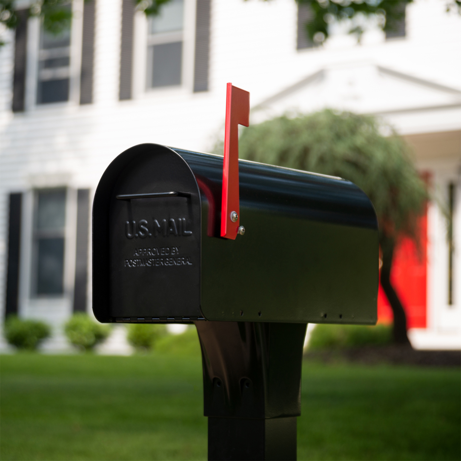 post mount mailbox