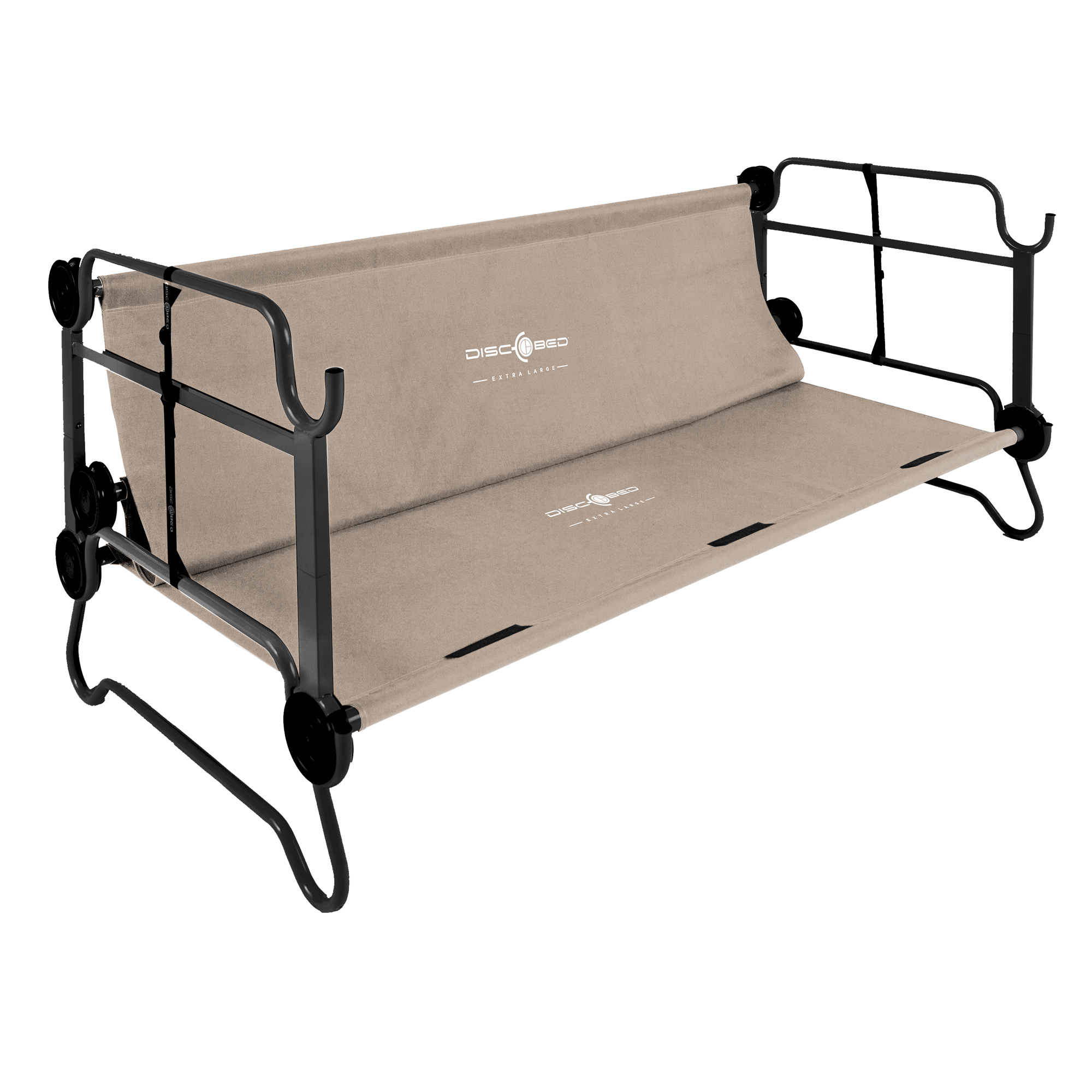 DiscOBed XL CamOBunk Bench Bunked Double Camping Cot, Tan (Open Box) 855266008334 eBay DiscOBed XL CamOBunk Bench Bunked Double Camping Cot, Tan (Open Box) 855266008334 eBay