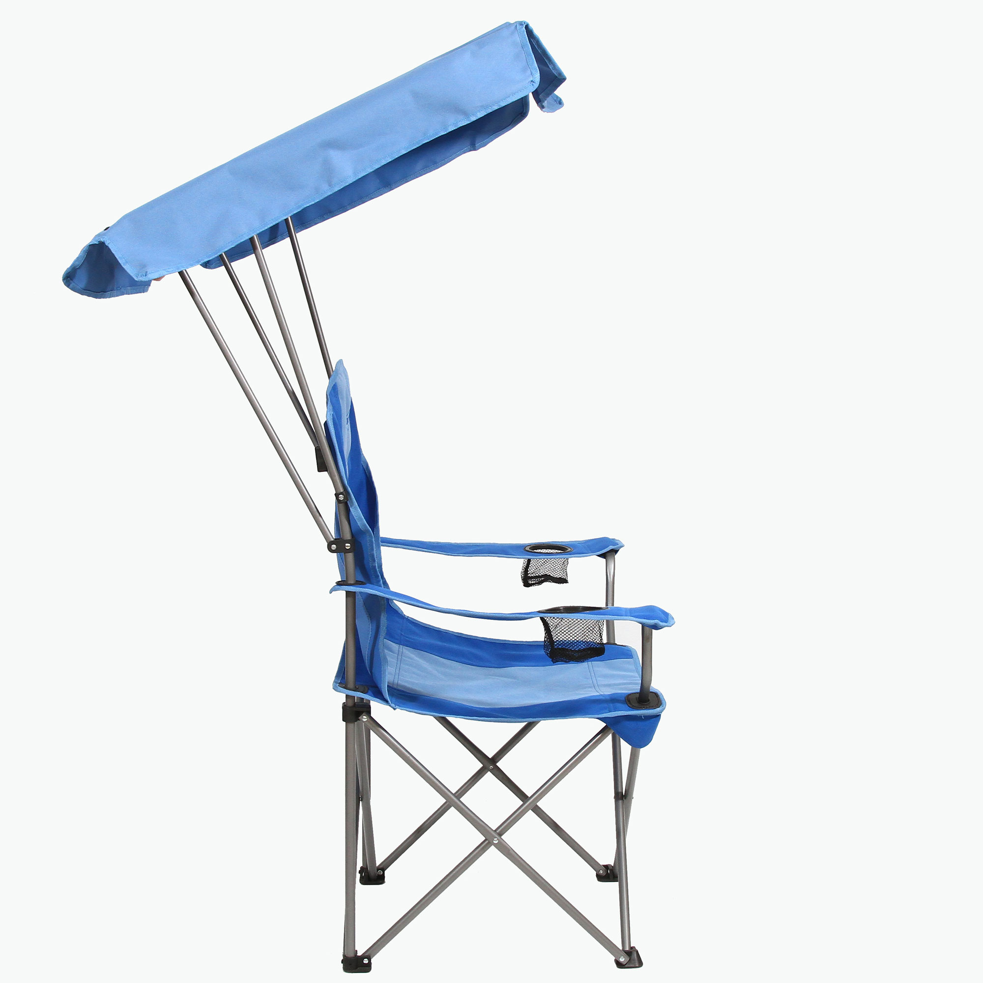 KampRite Outdoor Camping Beach Patio Sports Folding Chair w/ Shade